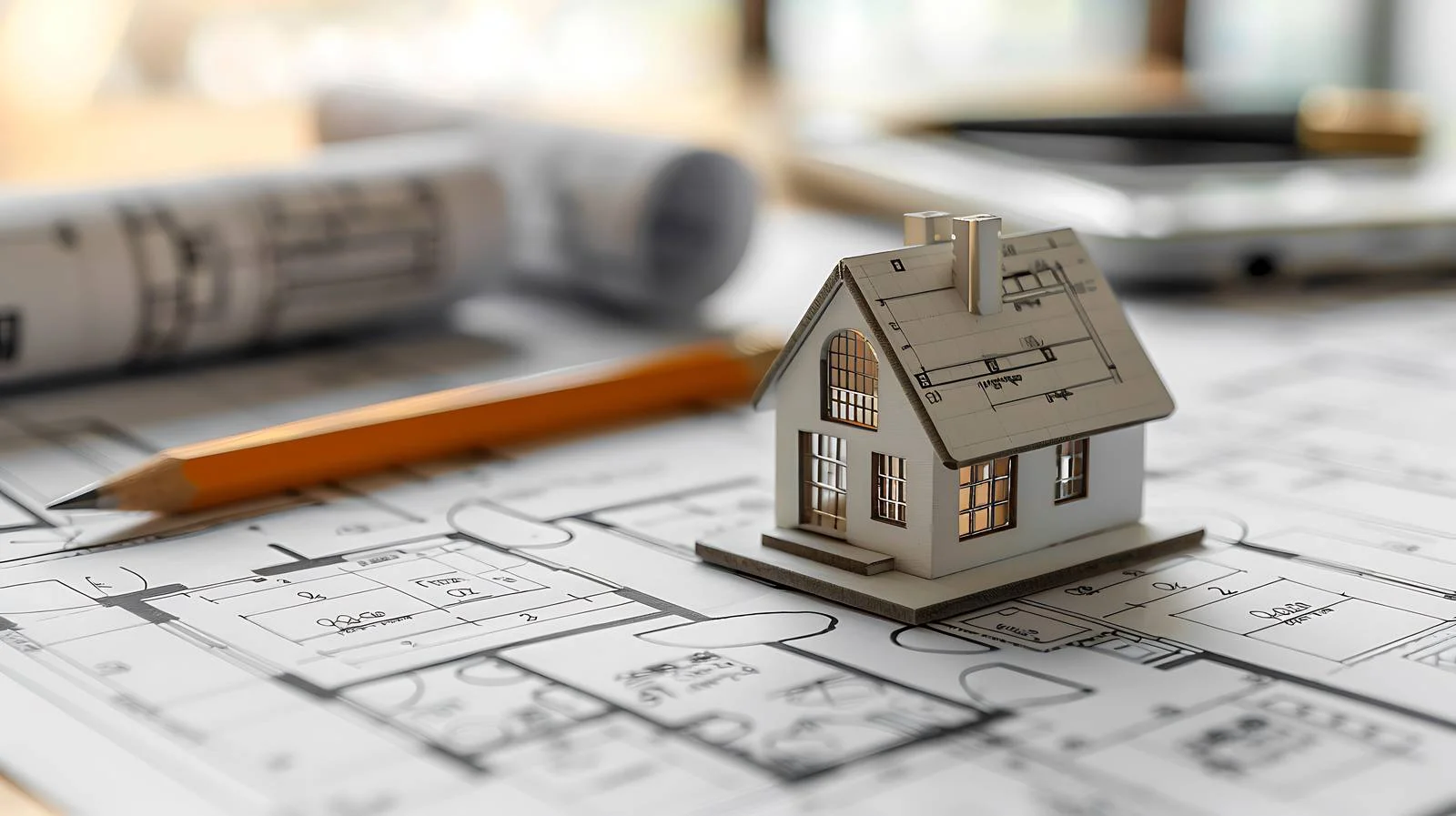 Mini Model House Blueprint Tools — free download from Dotvec