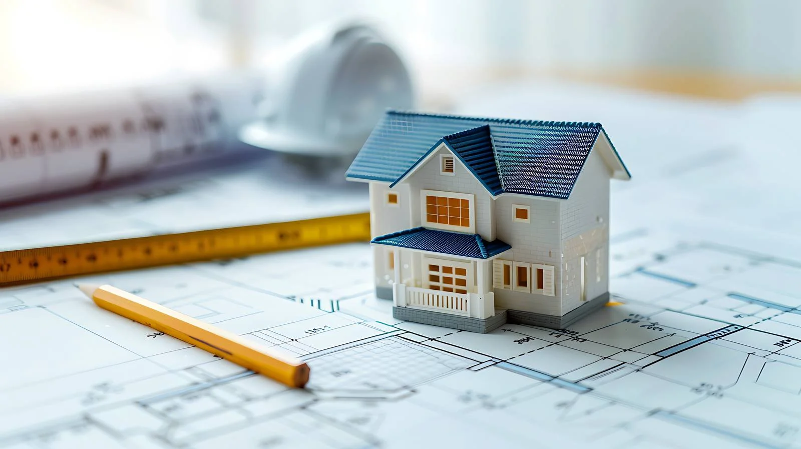 Mini Model House Construction Tools — free download from Dotvec