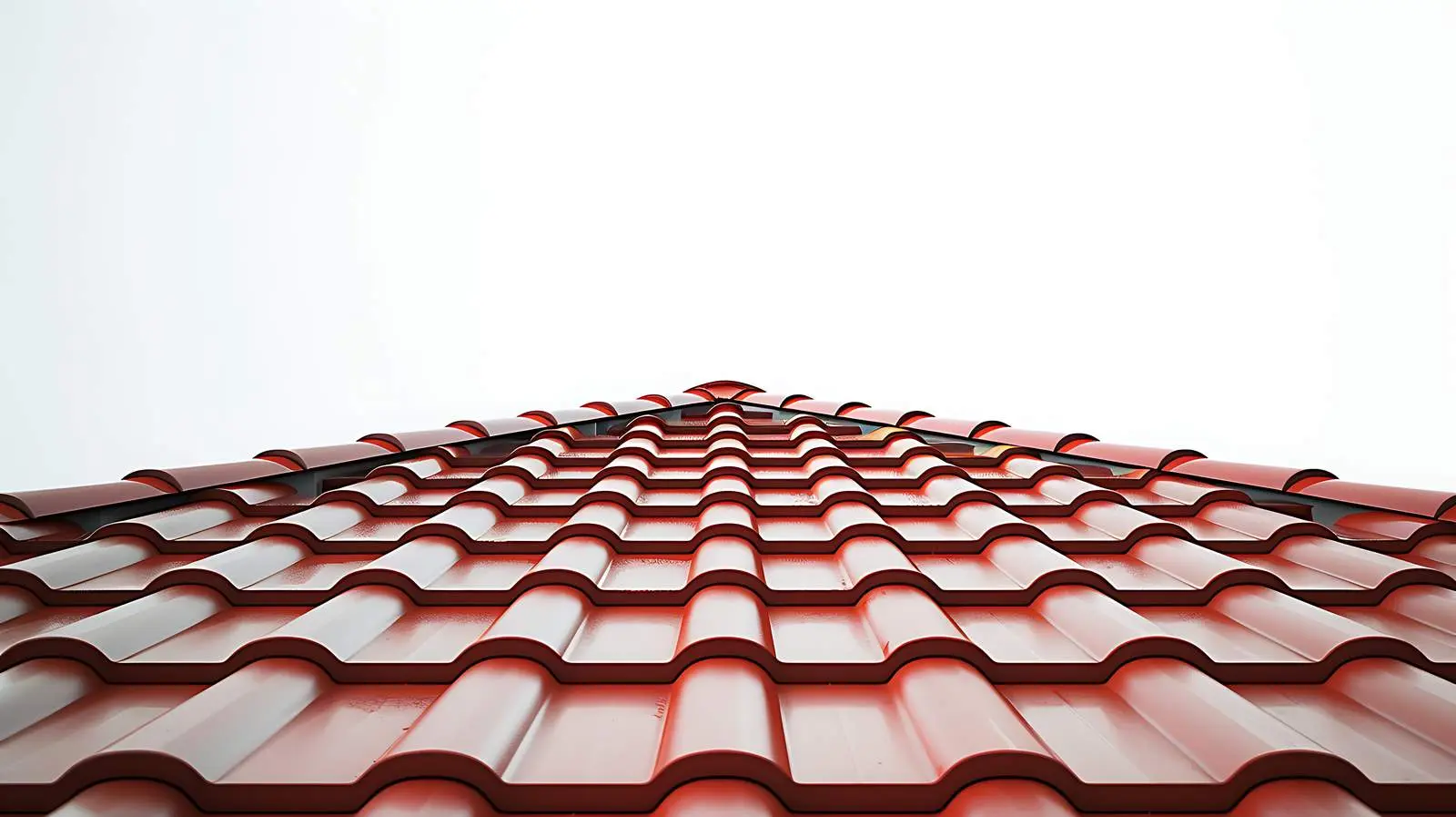 Minimal Aesthetic Architecture with Red Roof Tiles – free minimalist home image from Dotvec