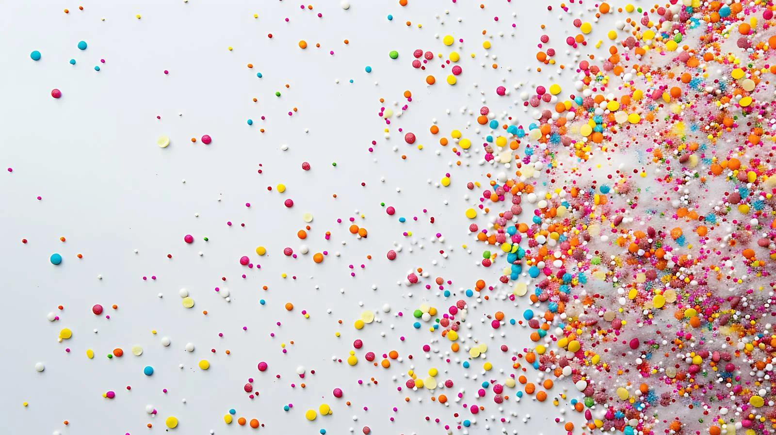 Colorful Sprinkles Background – free scattered image from Dotvec