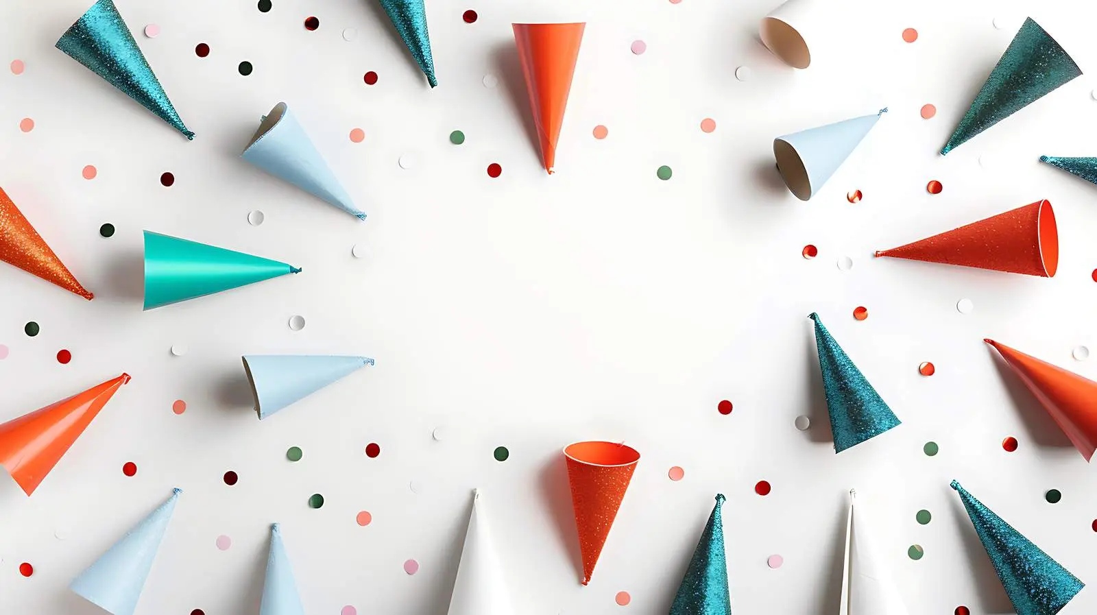 Minimal Creative Cone Frame Arrangement Pattern — free download from Dotvec