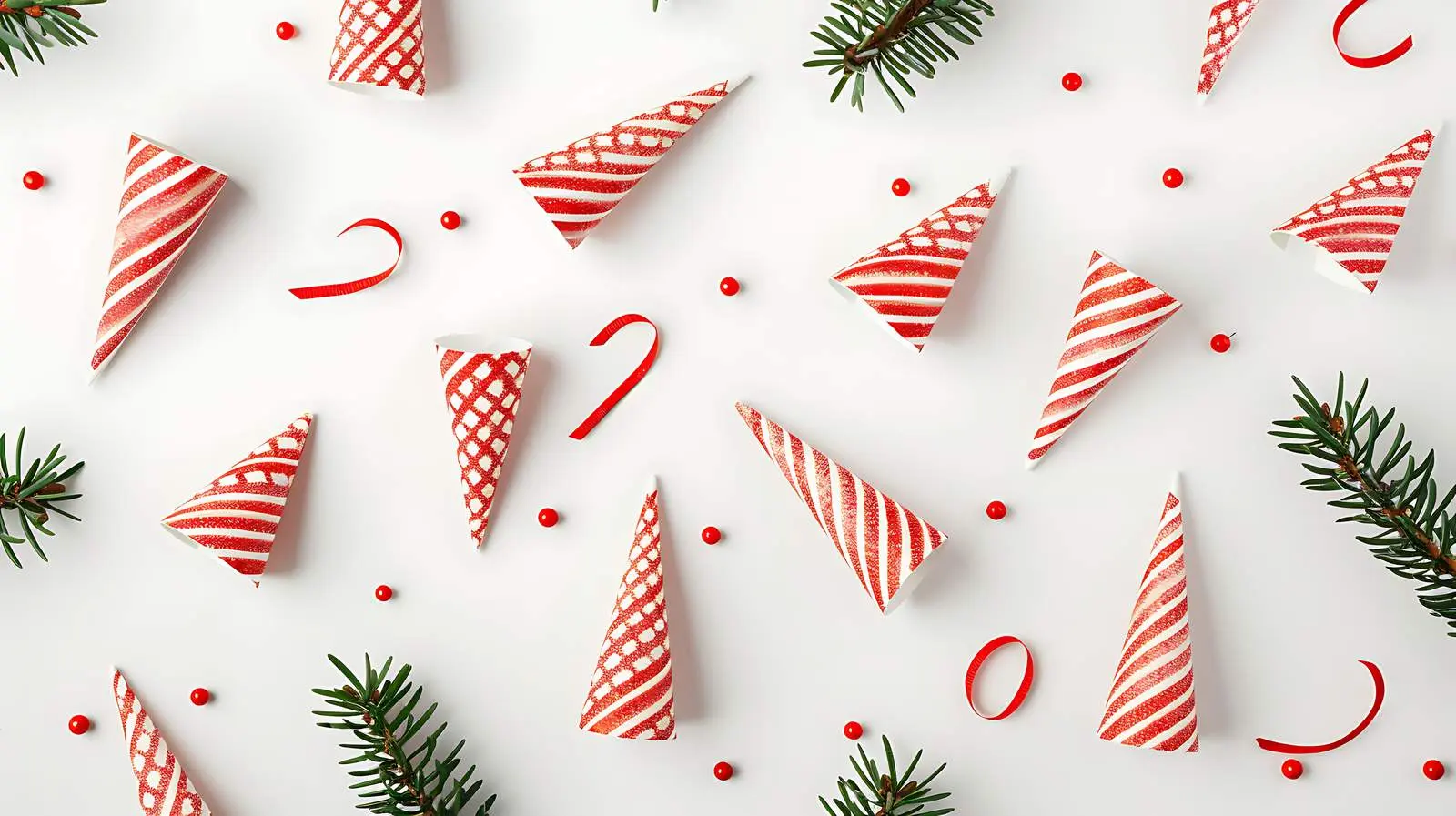 Minimal Creative Cone Frame Arrangement Pattern — free download from Dotvec