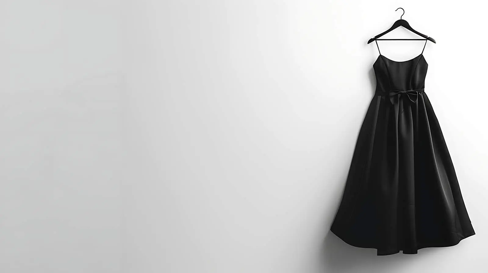 Elegant Minimalist Female Evening Dress – free evening image from Dotvec