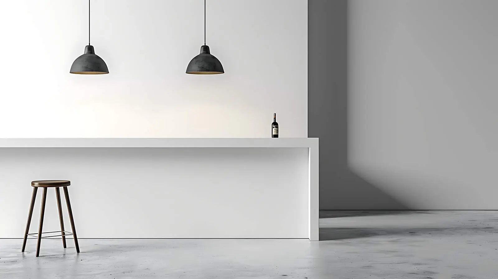 Stylish Minimalist Home Office with Laptop Setup — free download from Dotvec