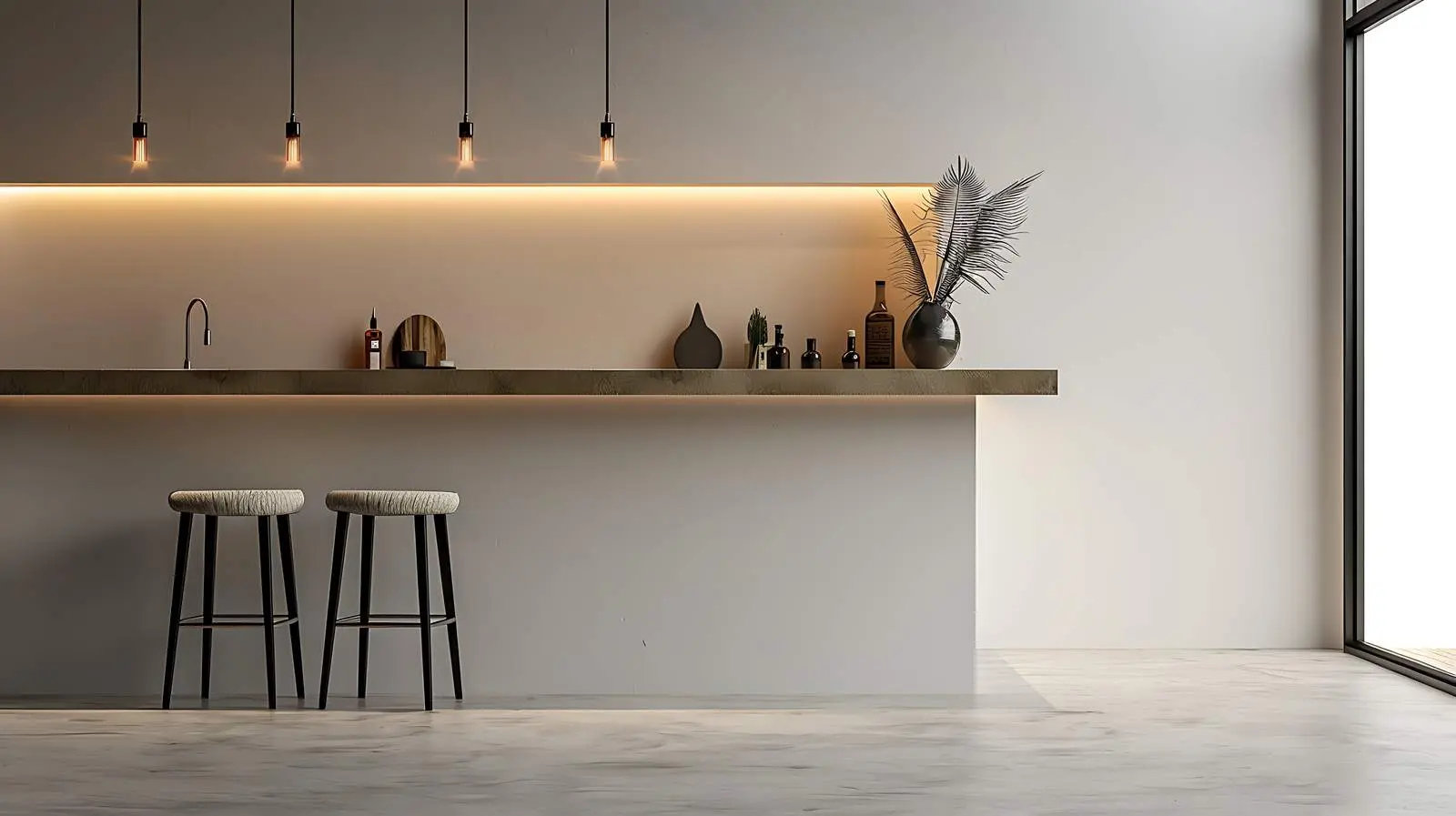 Minimalist Modern Home Office Workspace with Laptop – free organized space image from Dotvec