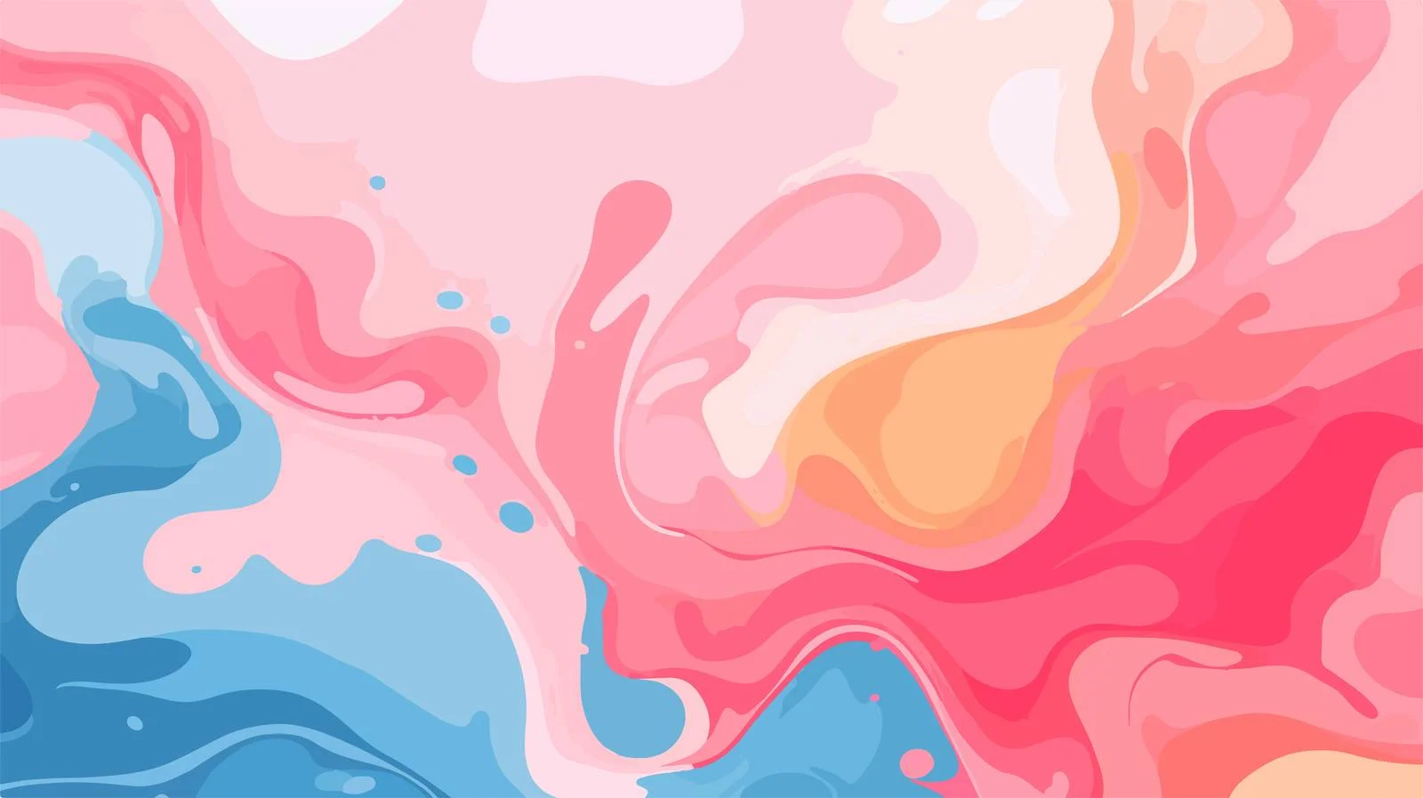 Minimalist Liquid Painted Background — free download from Dotvec