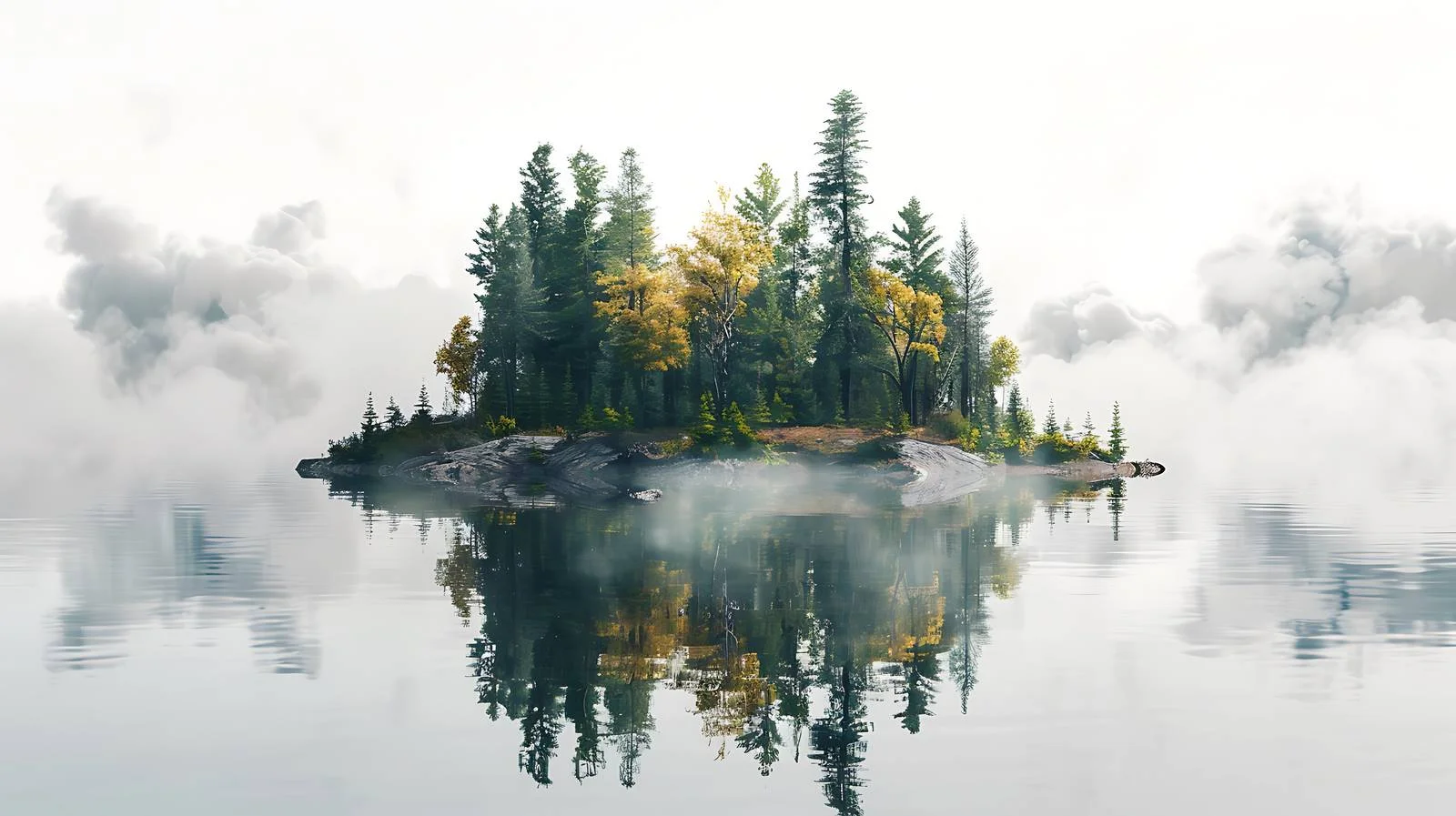 Scenic Minnesota Lake Surrounded by Dramatic Clouds — free download from Dotvec