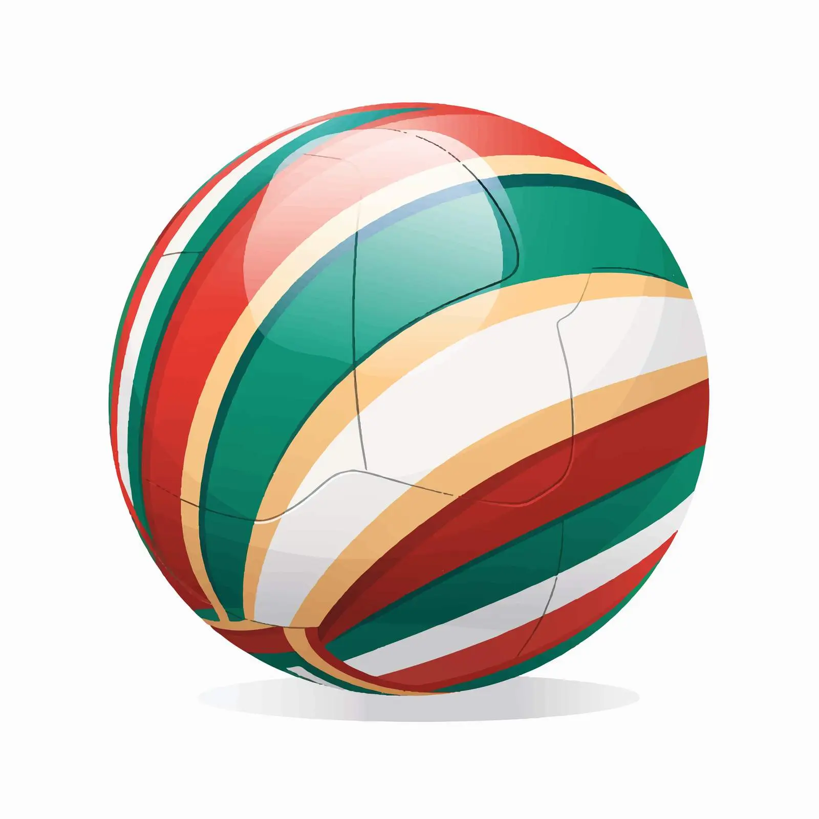 Leather Volleyball Ball Icon from Minsk — free download from Dotvec