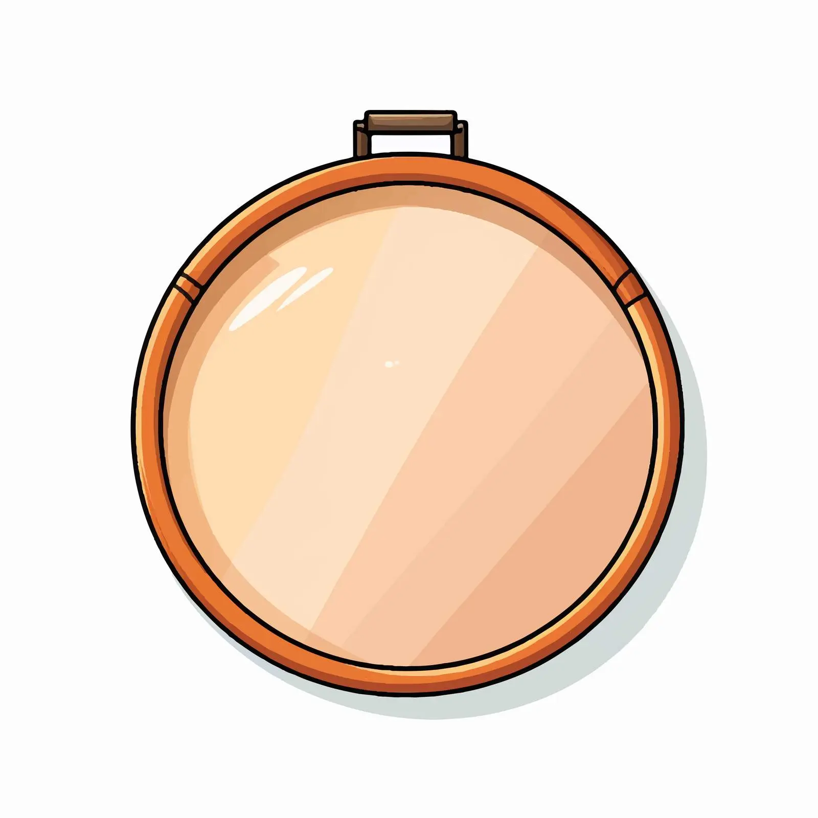 Isolated Mirror Vector Illustration on White Background — free download from Dotvec