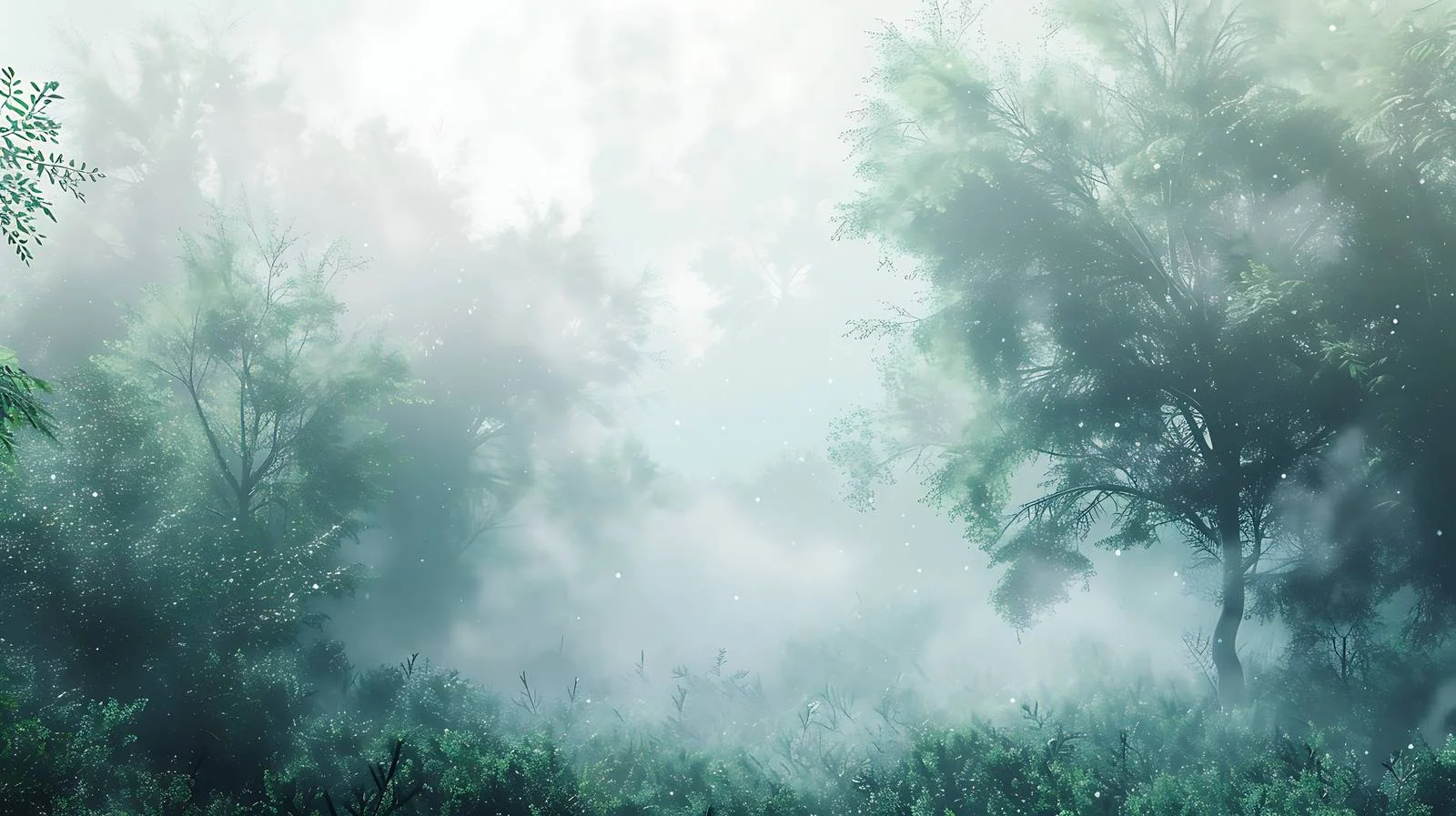 Serene Forest Morning in Isolation — free download from Dotvec