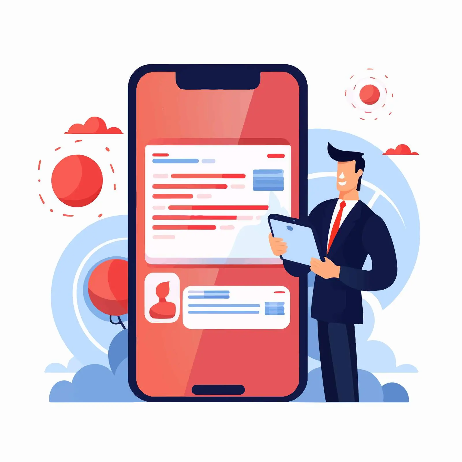 Person Watching Live News on Mobile Phone – free broadcast image from Dotvec