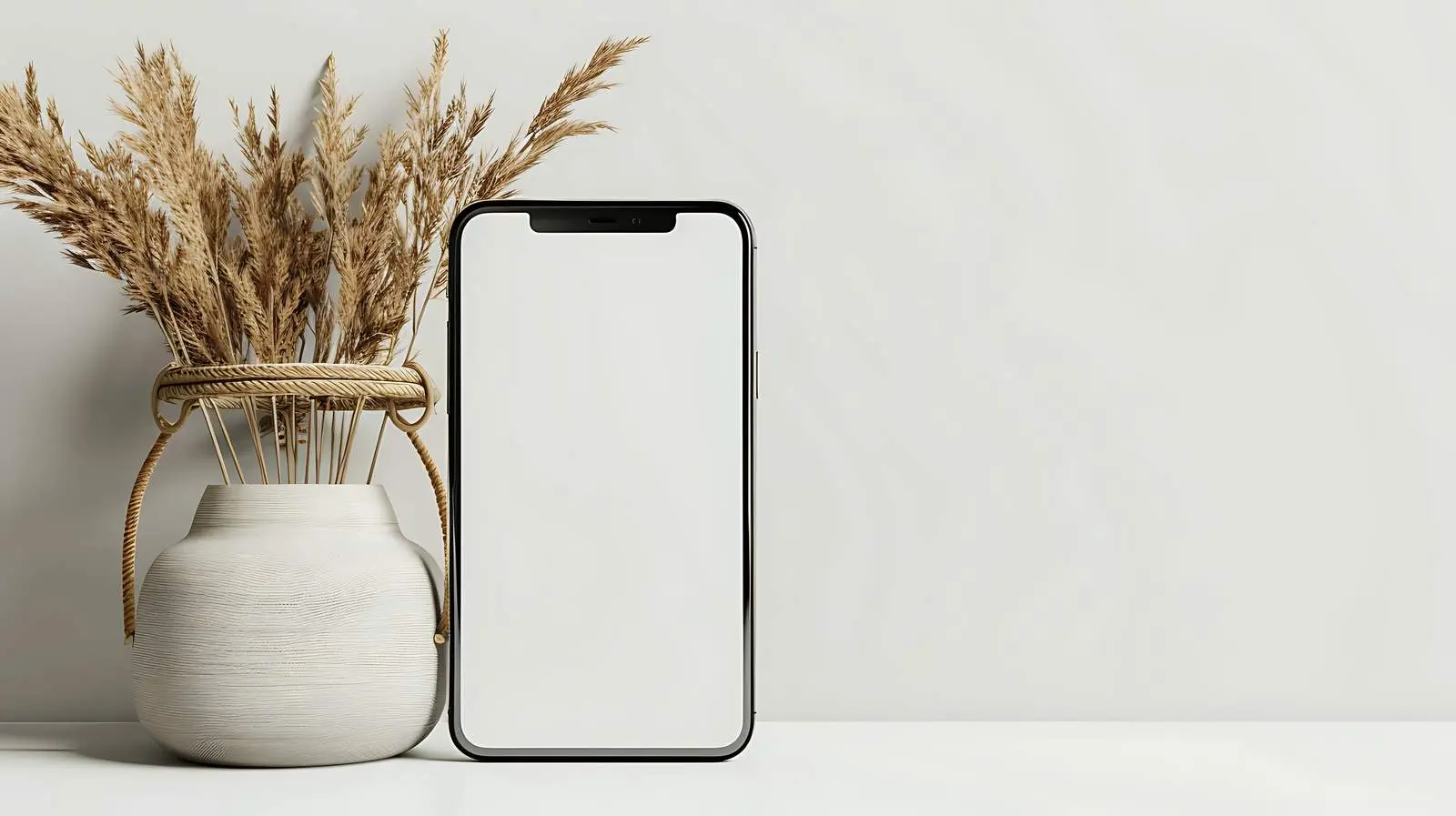 Mobile Phone Screen Mockup with Empty Space — free download from Dotvec