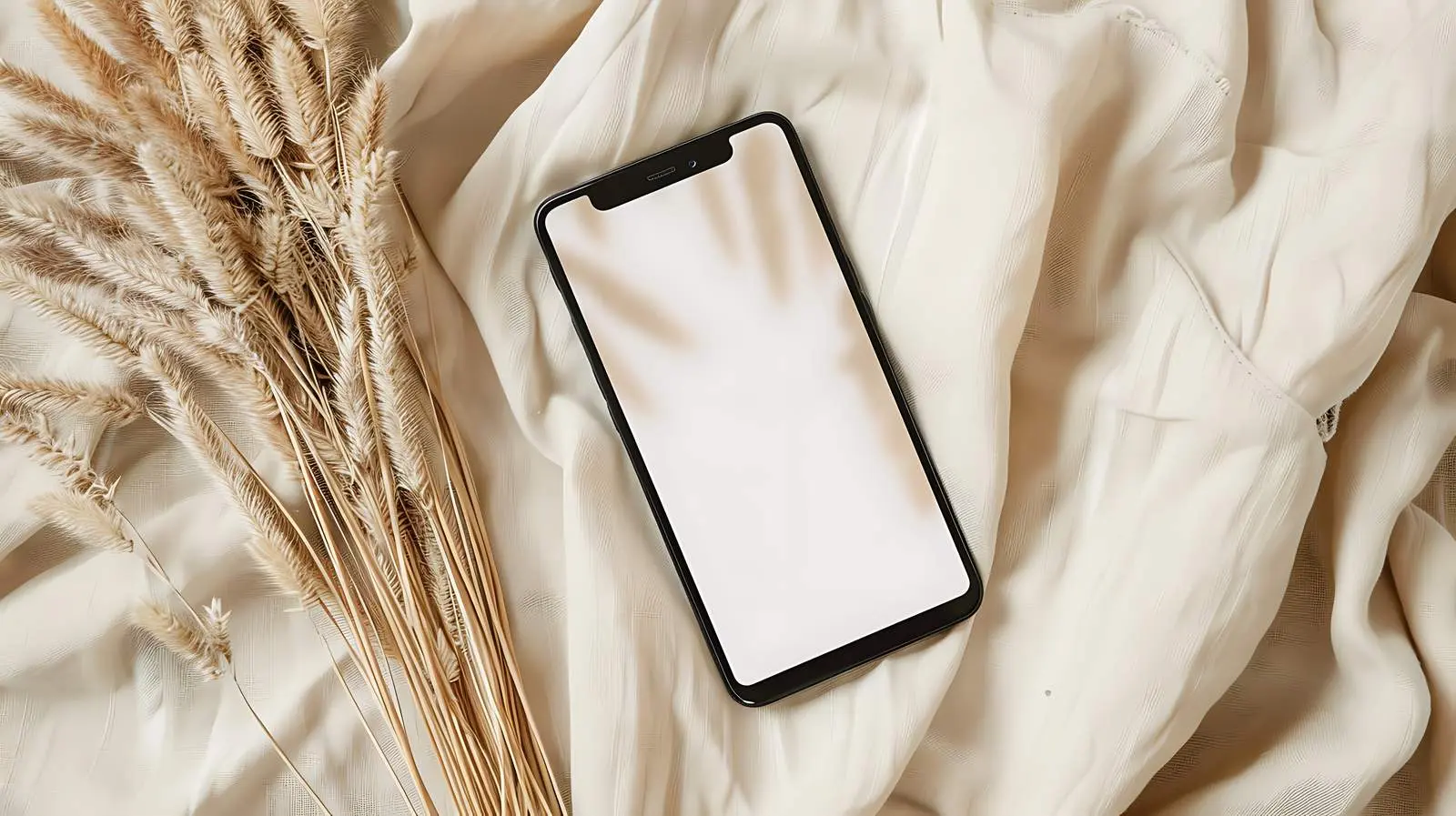 Mobile Phone Screen with Empty Space for Mockup — free download from Dotvec