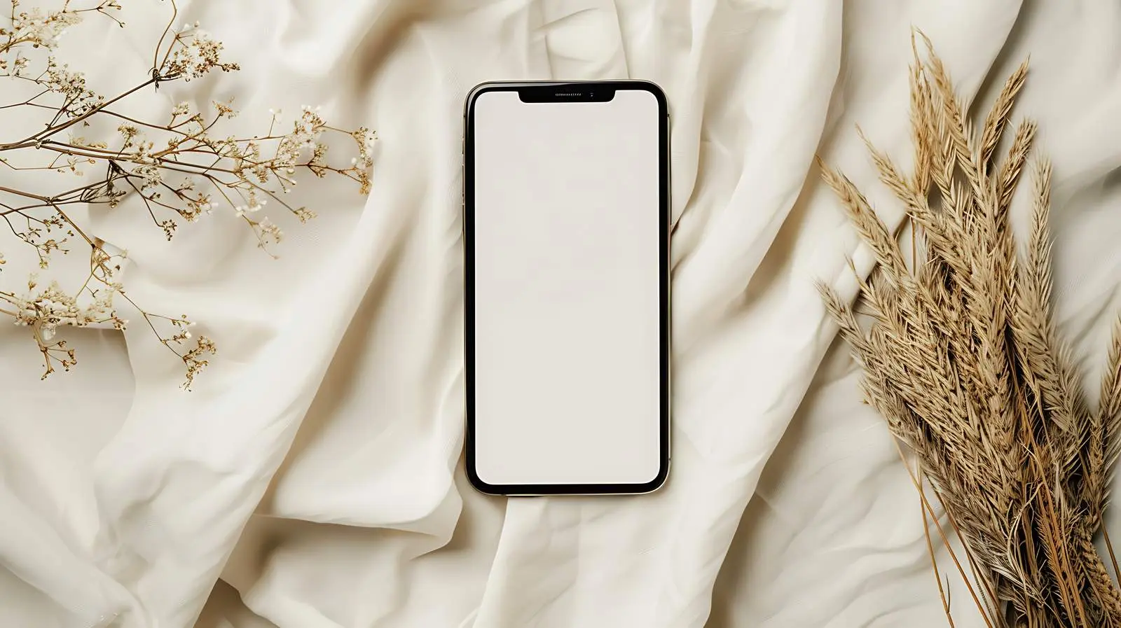 Mobile Phone Screen Mockup with Blank Space — free download from Dotvec