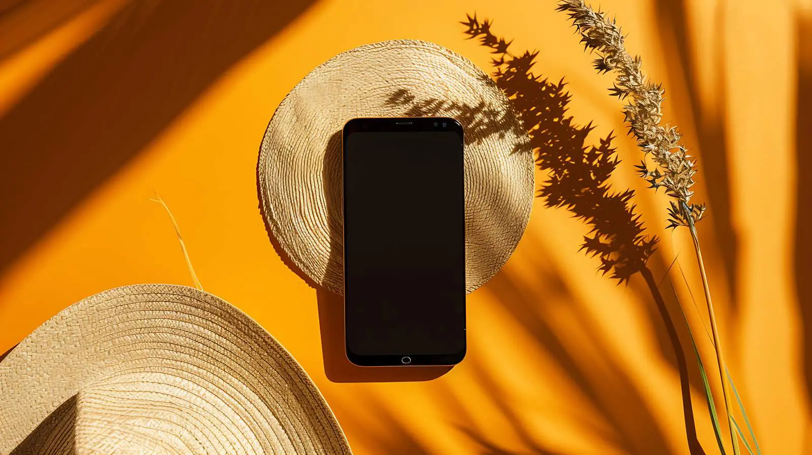 Mobile Phone with Blank Screen Space — free download from Dotvec