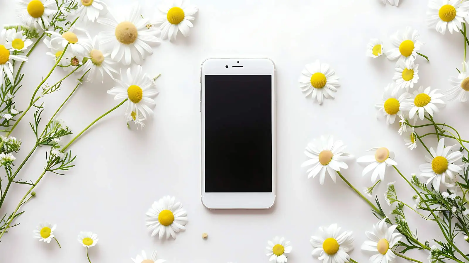 Mobile Phone Mockup with Blank Copy Space — free download from Dotvec