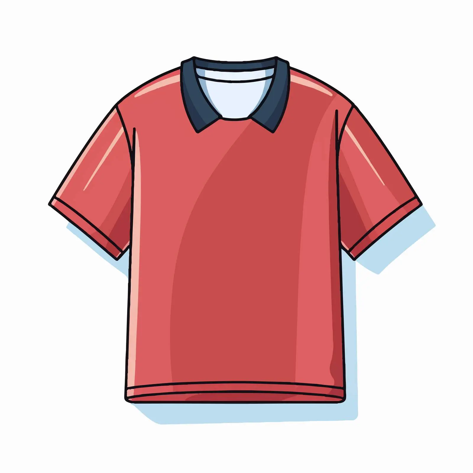 Shirt Mockup with Free Delivery Icon — free download from Dotvec