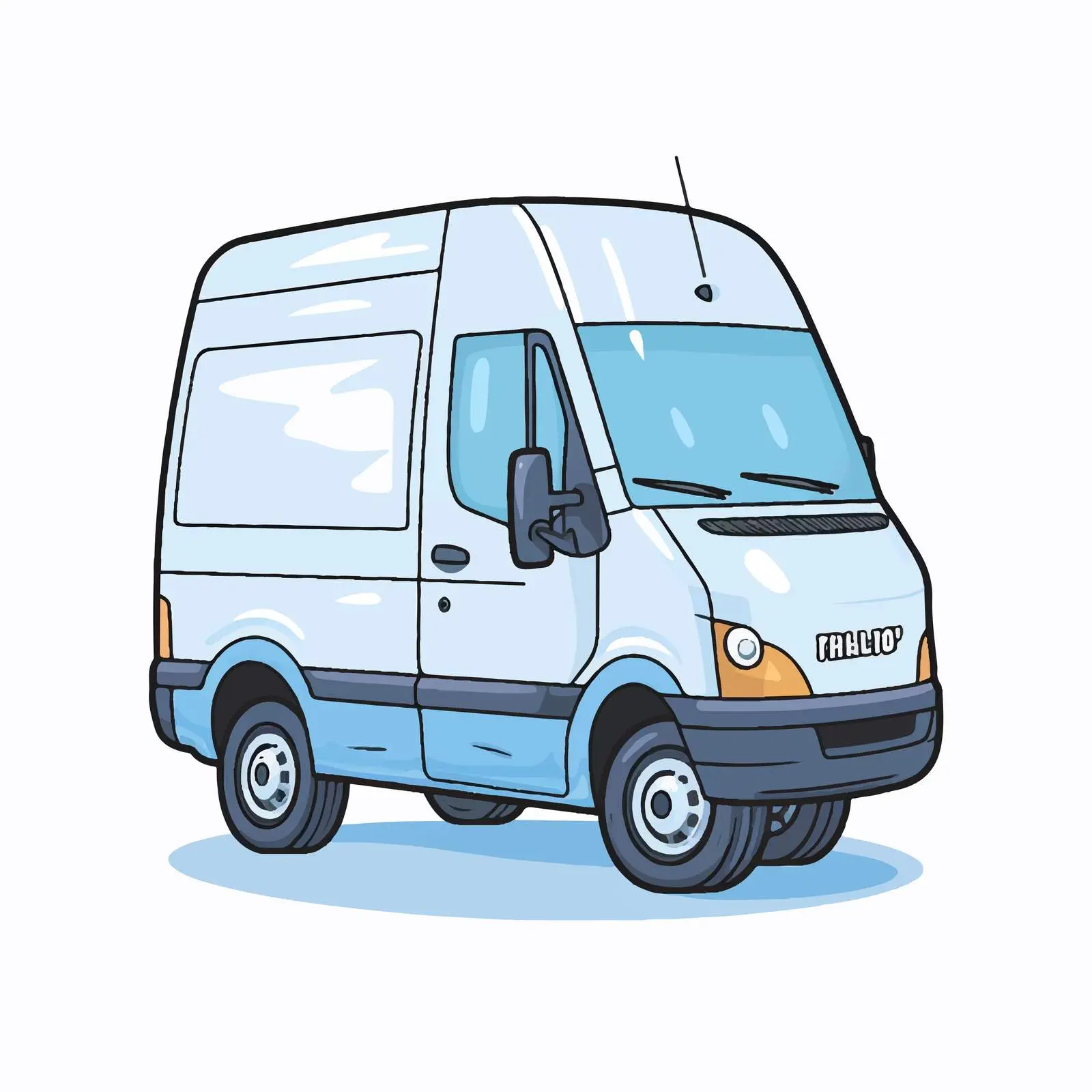 Mockup Shirt with Free Delivery Icon — free download from Dotvec