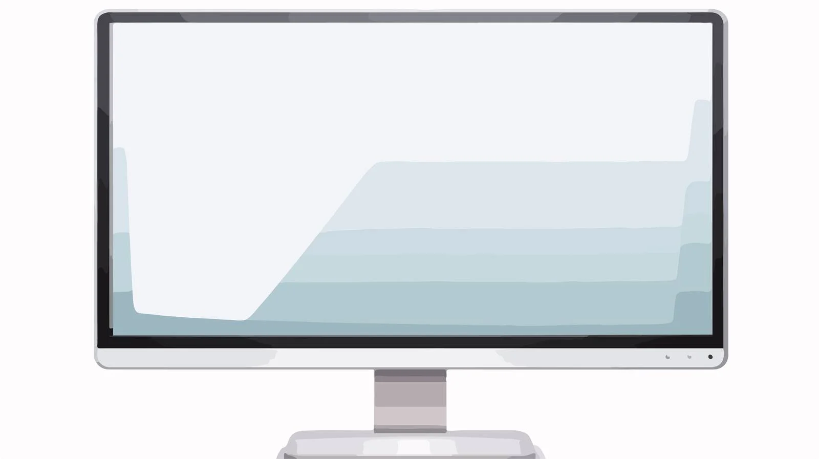 Realistic Monitor Mockup Template — free download from Dotvec