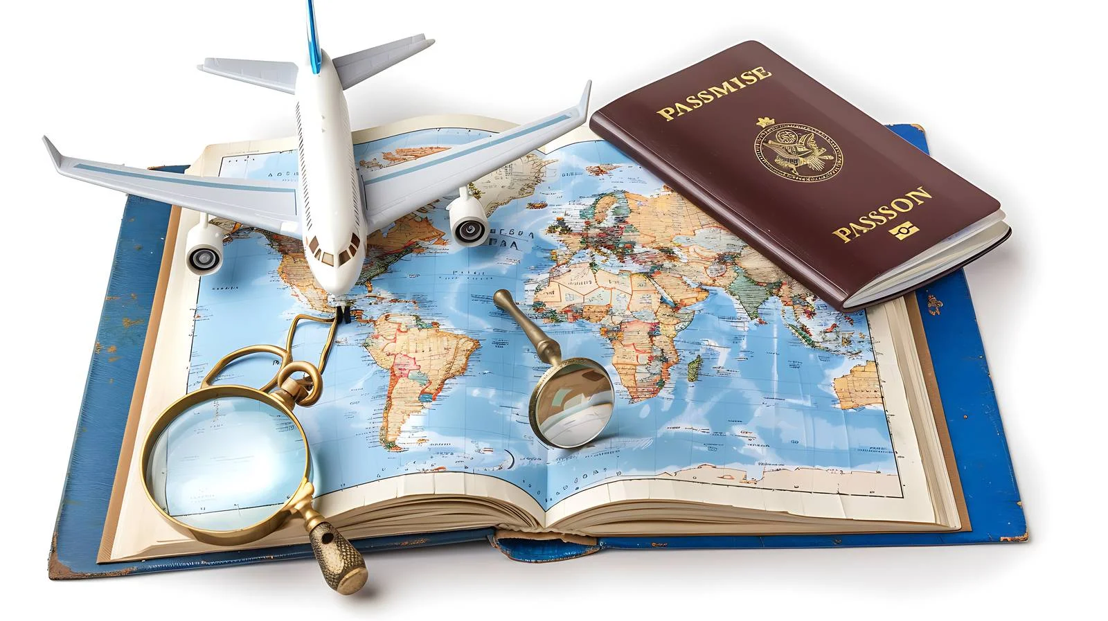 Aviation Book Model Display Map — free download from Dotvec