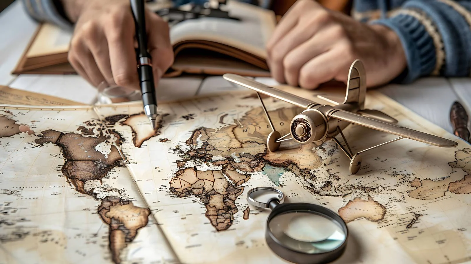 Travel Exploration Concept — free download from Dotvec