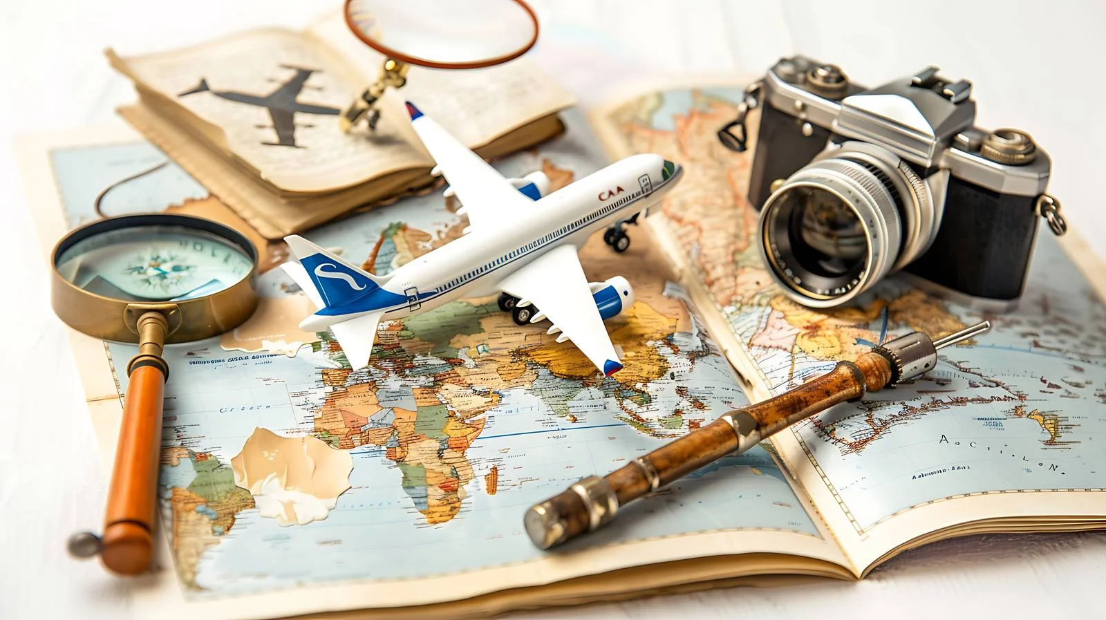 Global Travel Exploration Concept — free download from Dotvec