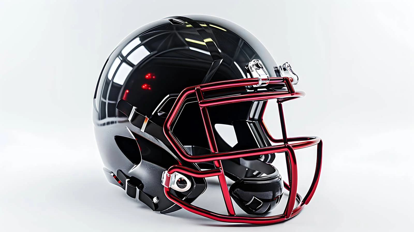 Contemporary Football Helmet on White Background — free download from Dotvec