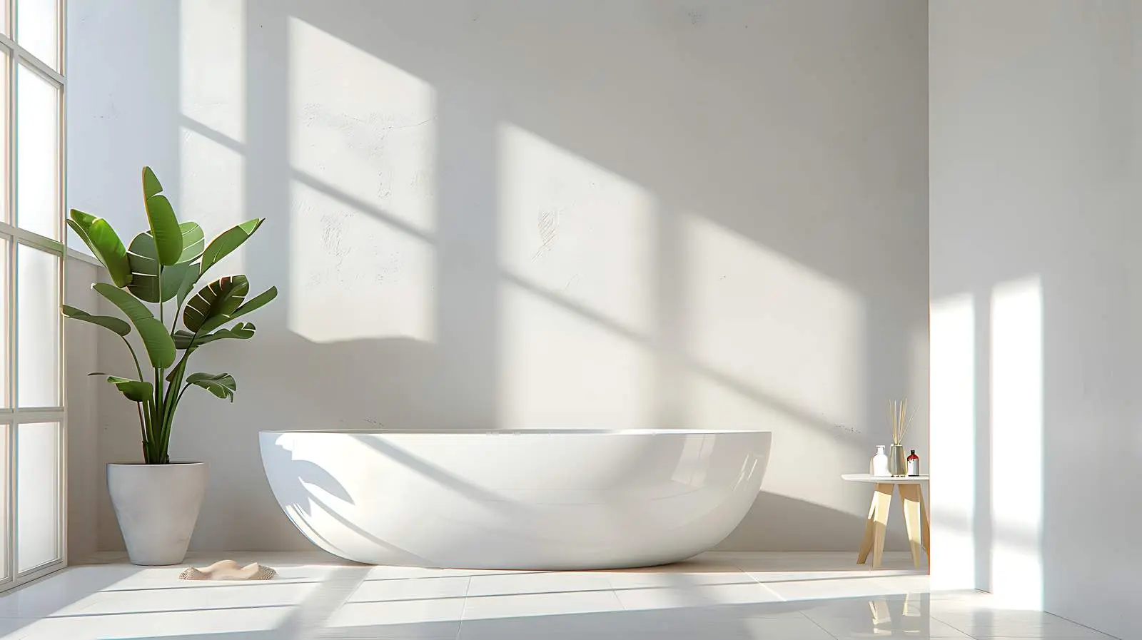 Contemporary Bathroom Interior on White Background — free download from Dotvec