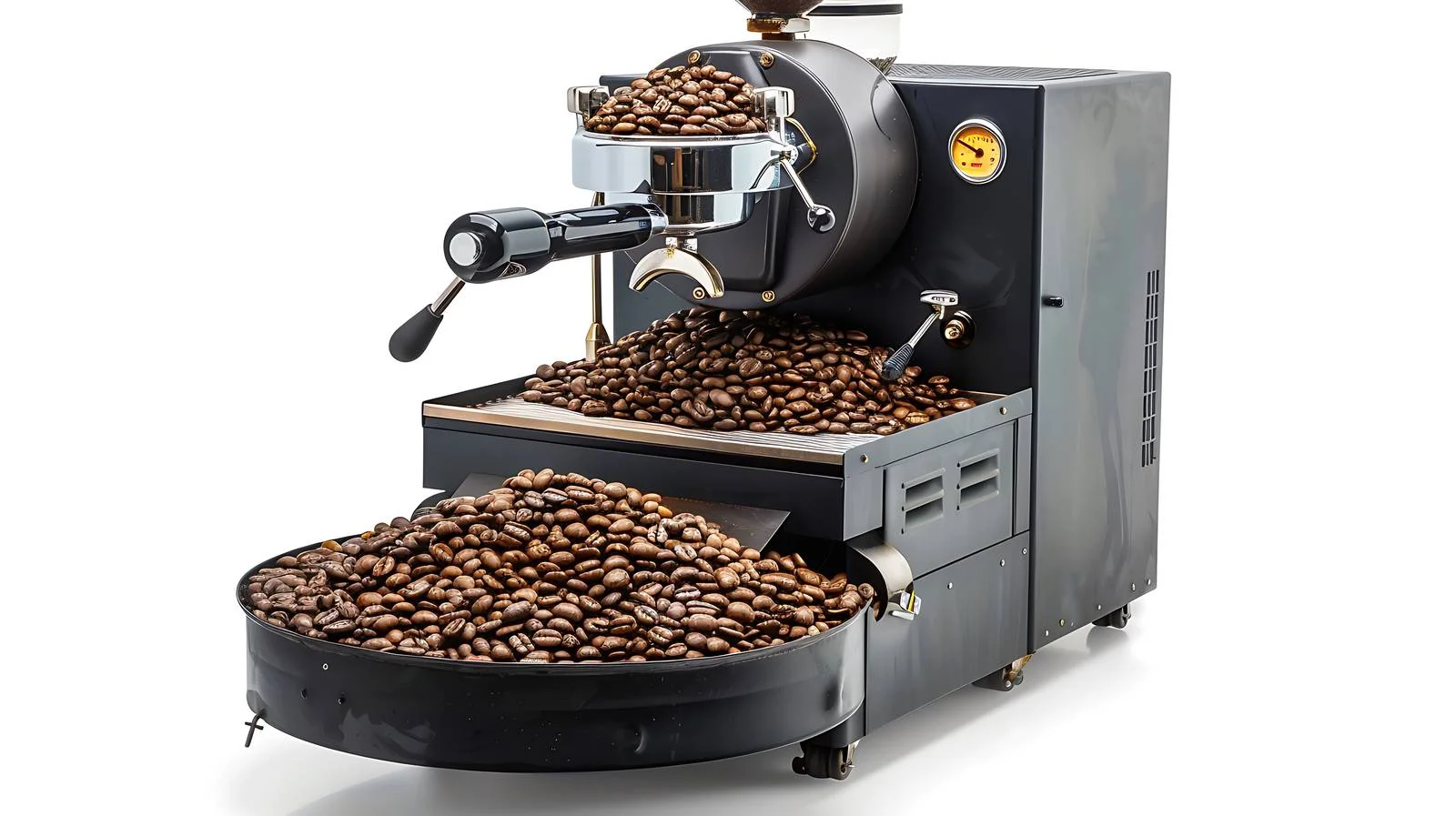 Cutting-edge Coffee Roasting Machine Displaying Fresh Roast – free roasting image from Dotvec