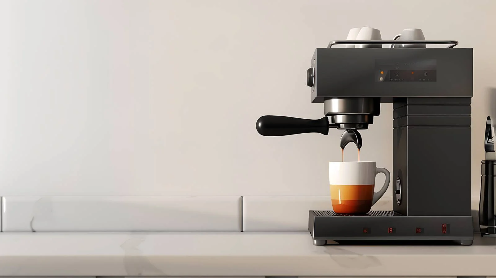 Sleek Espresso Maker in Kitchen — free download from Dotvec
