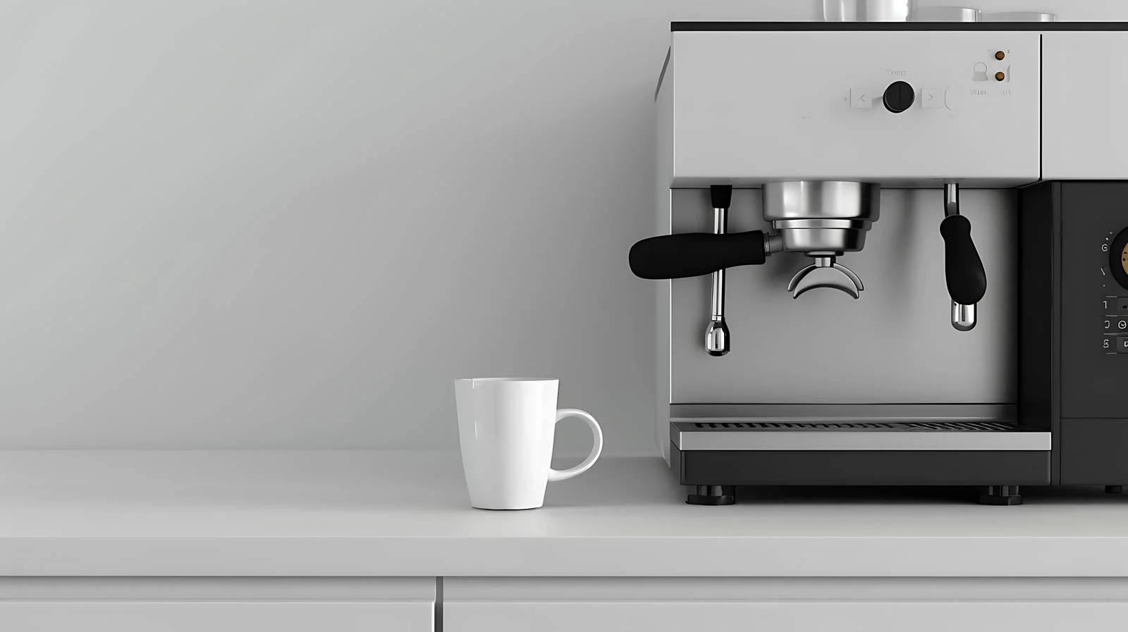 Sleek Espresso Machine in Kitchen — free download from Dotvec