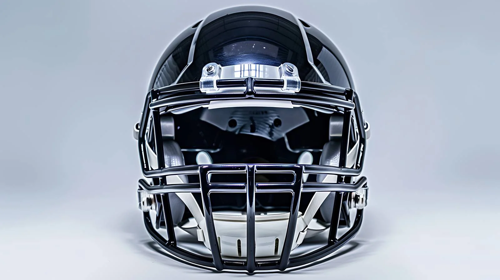 Sleek Football Helmet Front View on White — free download from Dotvec