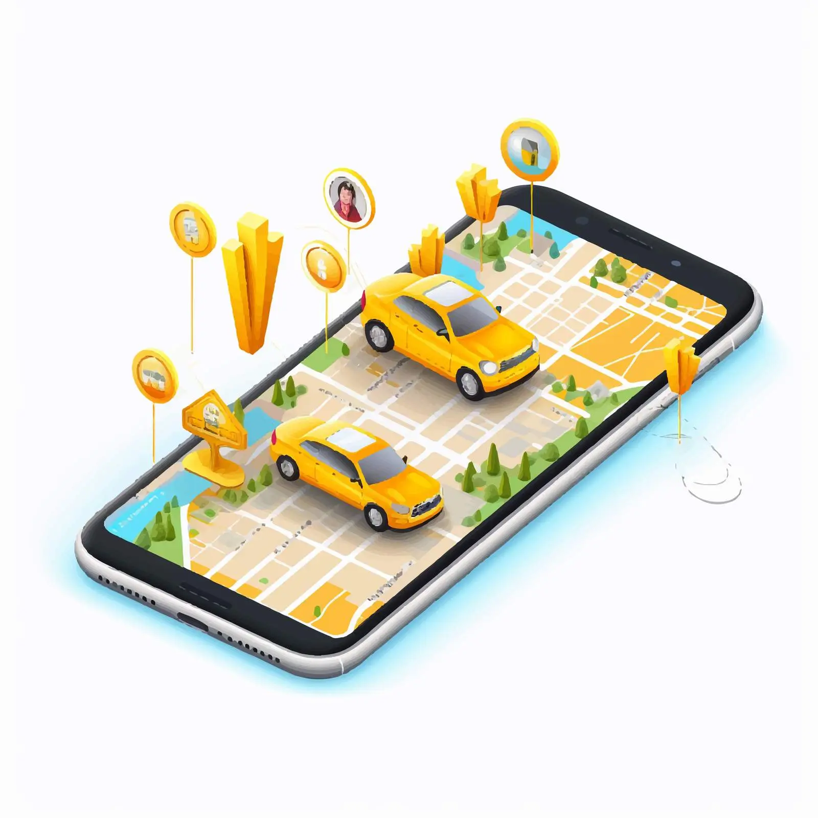 Modern Horizontal Web Banner Template with Smartphone — free download from Dotvec