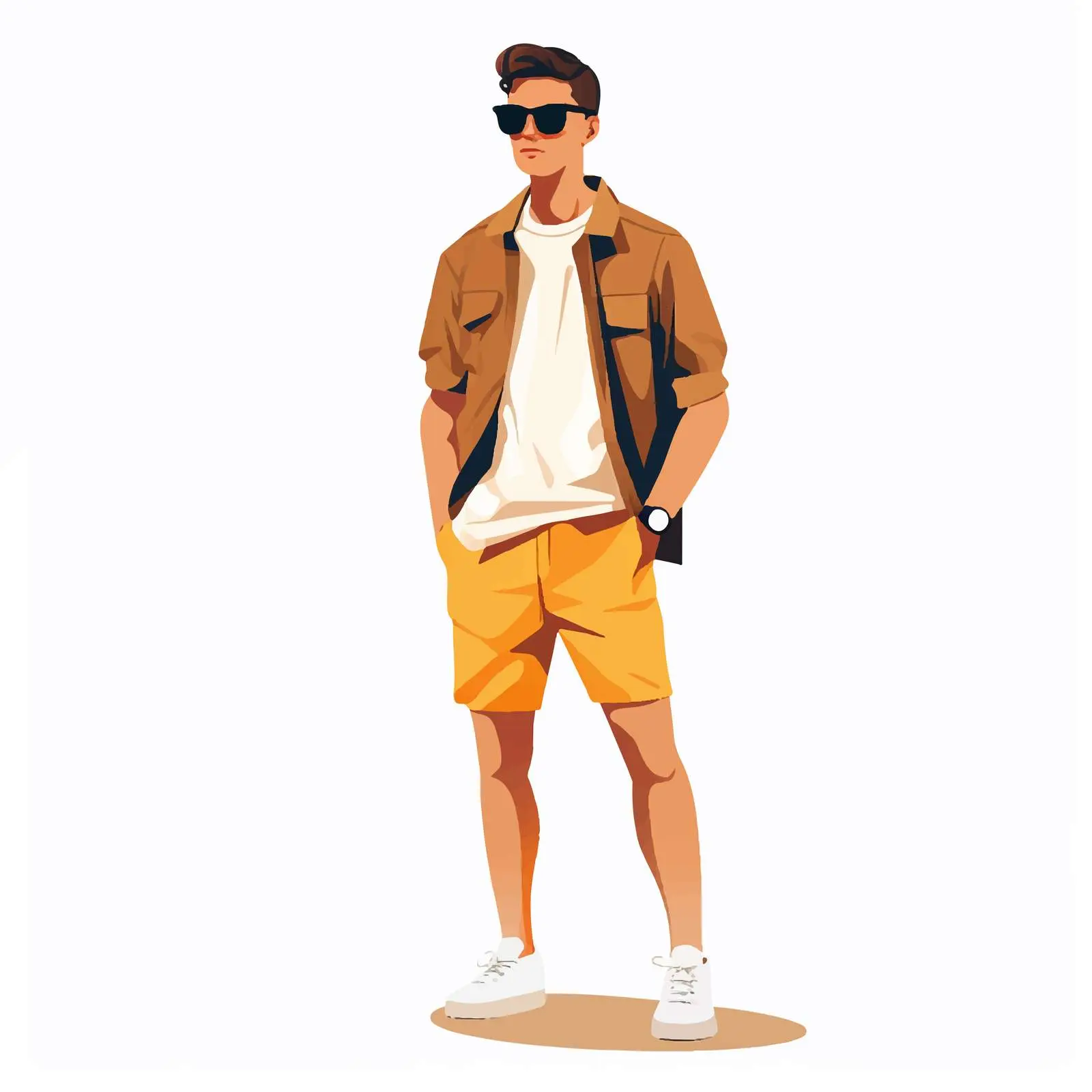 Modern Casual Fashion for Men — free download from Dotvec