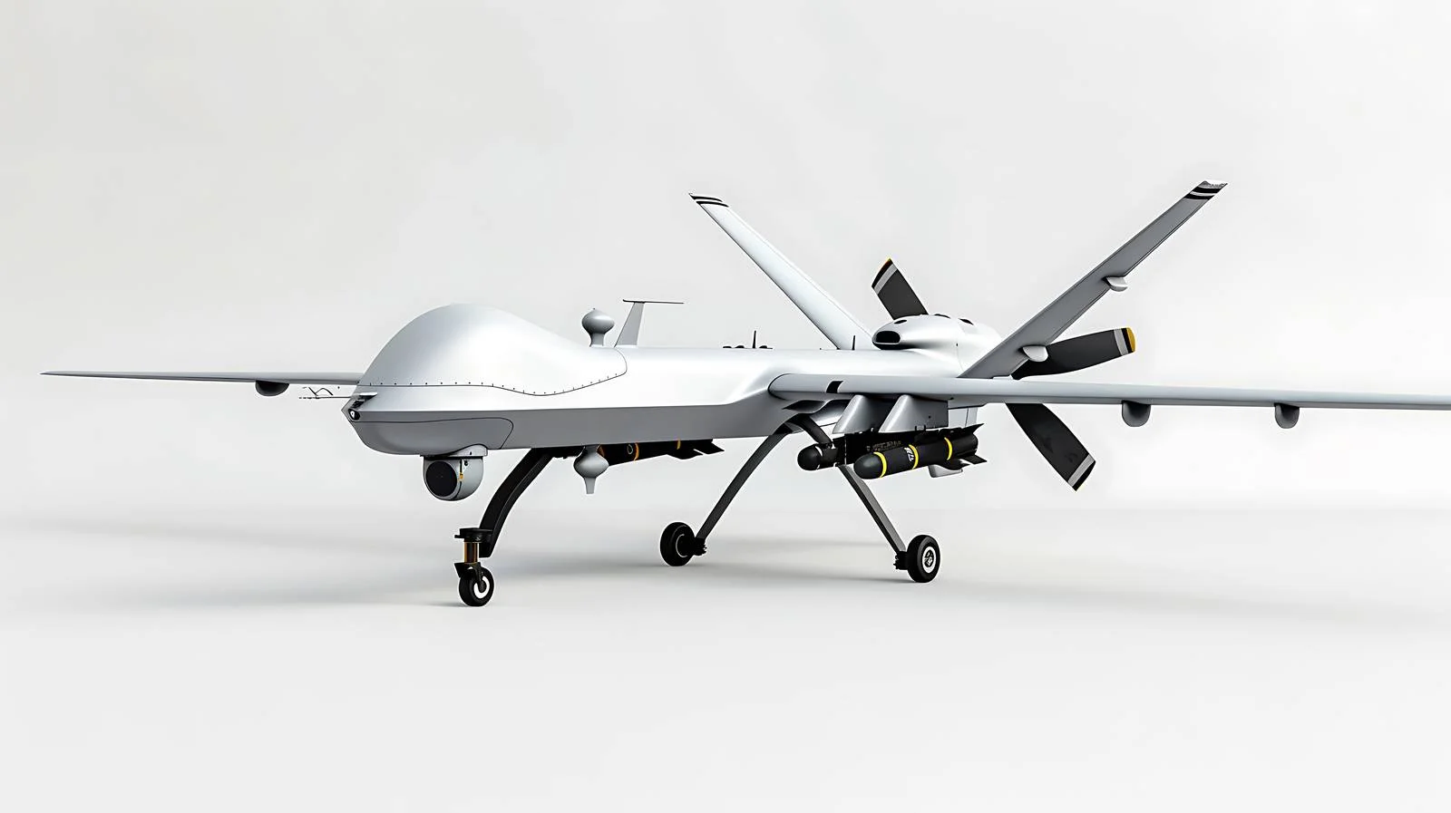 Military Drone Displayed in Well-Lit Store — free download from Dotvec