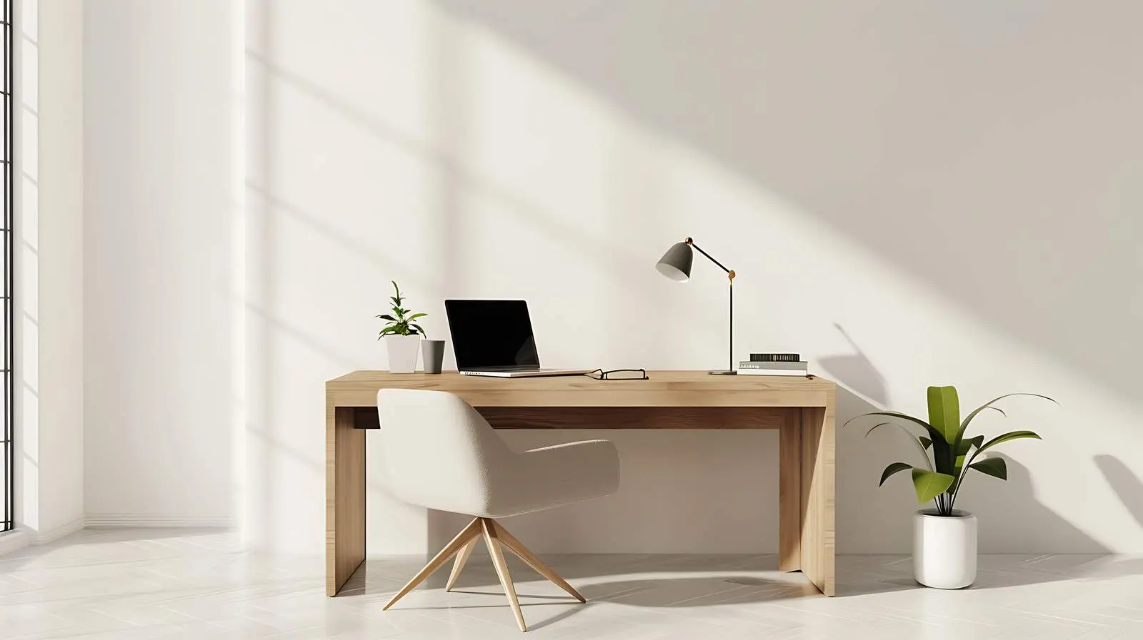 Bright Modern Minimal Interior Design Concept — free download from Dotvec