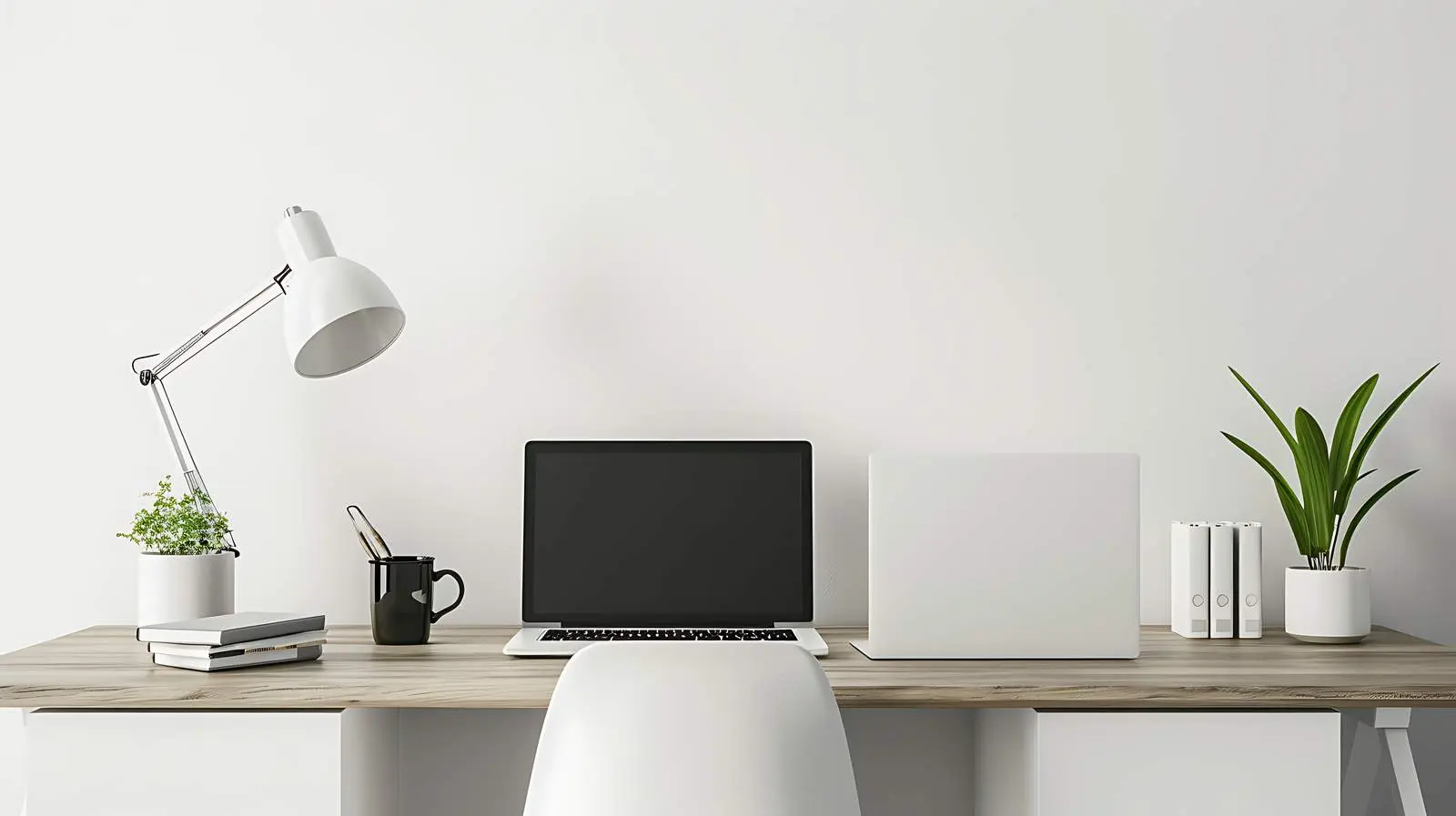 Bright Modern Minimal Interior Design Concept — free download from Dotvec