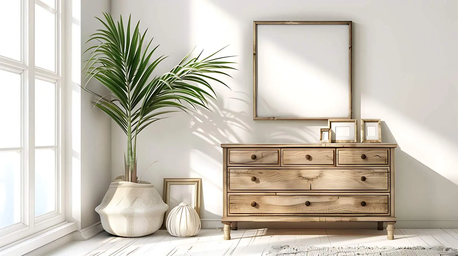 Modern Scandinavian Minimalist Chest of Drawers – free nordic image from Dotvec