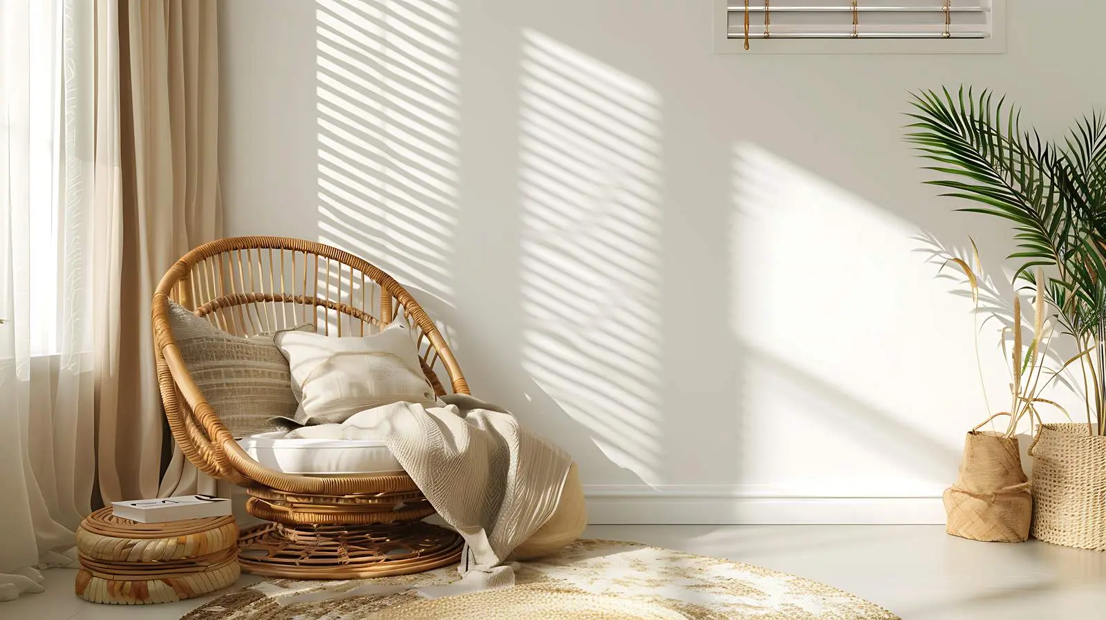 Cozy Neutral Modern Bedroom Interior Design Concept – free artistic elements image from Dotvec