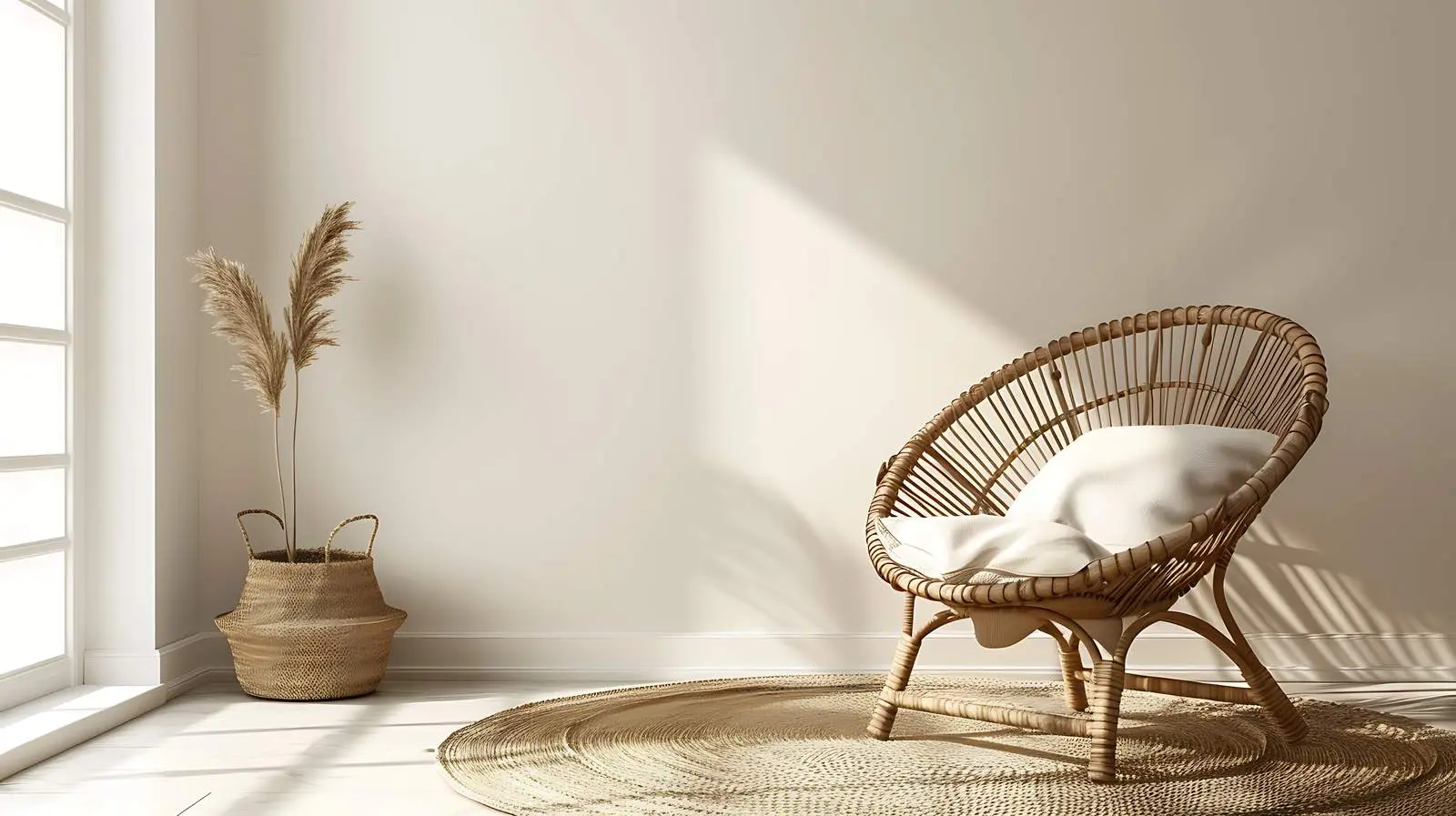 Cozy Neutral Modern Bedroom Interior Design Concept — free download from Dotvec