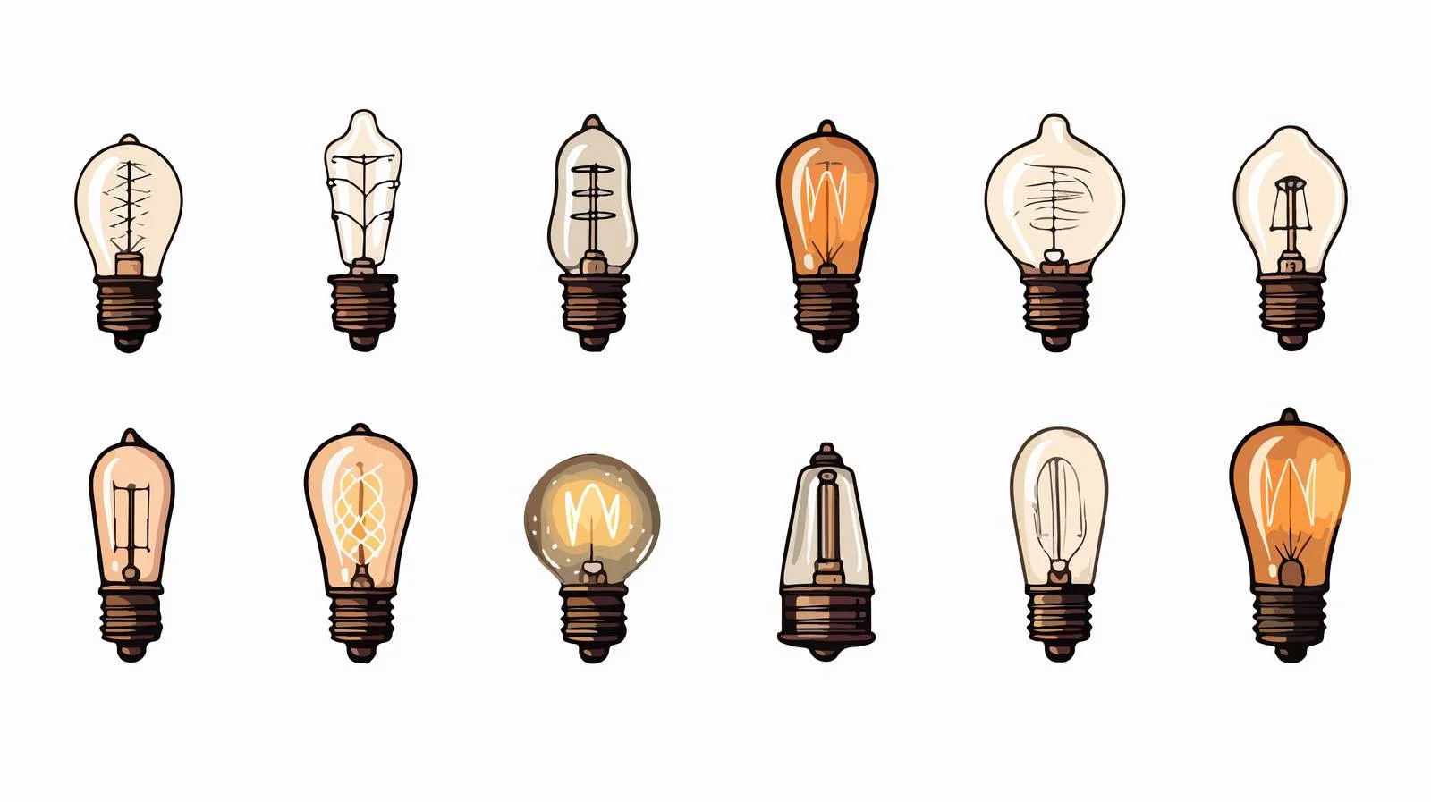 Contemporary Isolated Loft Lamps with Vintage Charm — free download from Dotvec