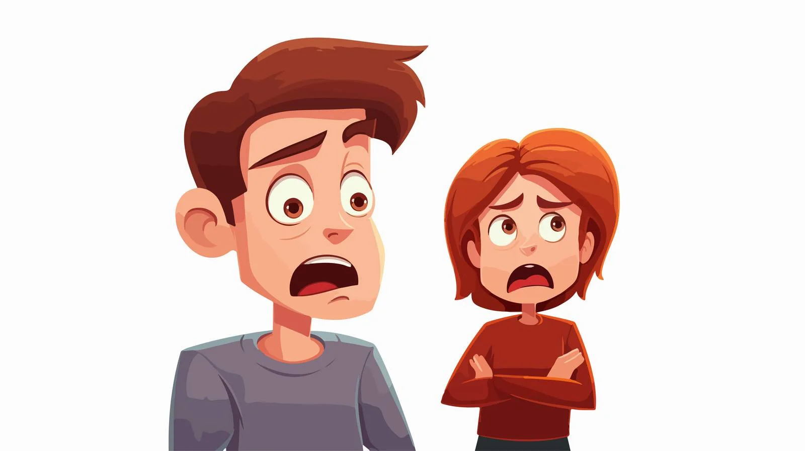 Furious Mother Reacts to Frightened Son — free download from Dotvec