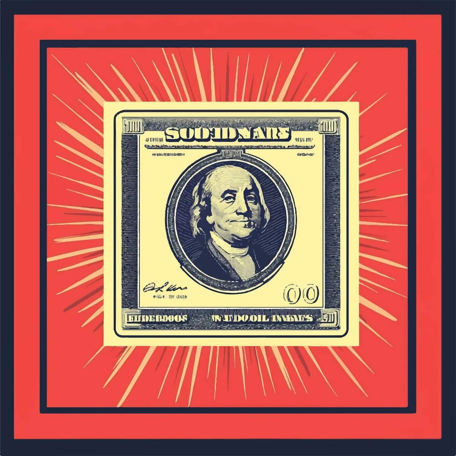 Colorful Financial Icon Design Illustration — free download from Dotvec