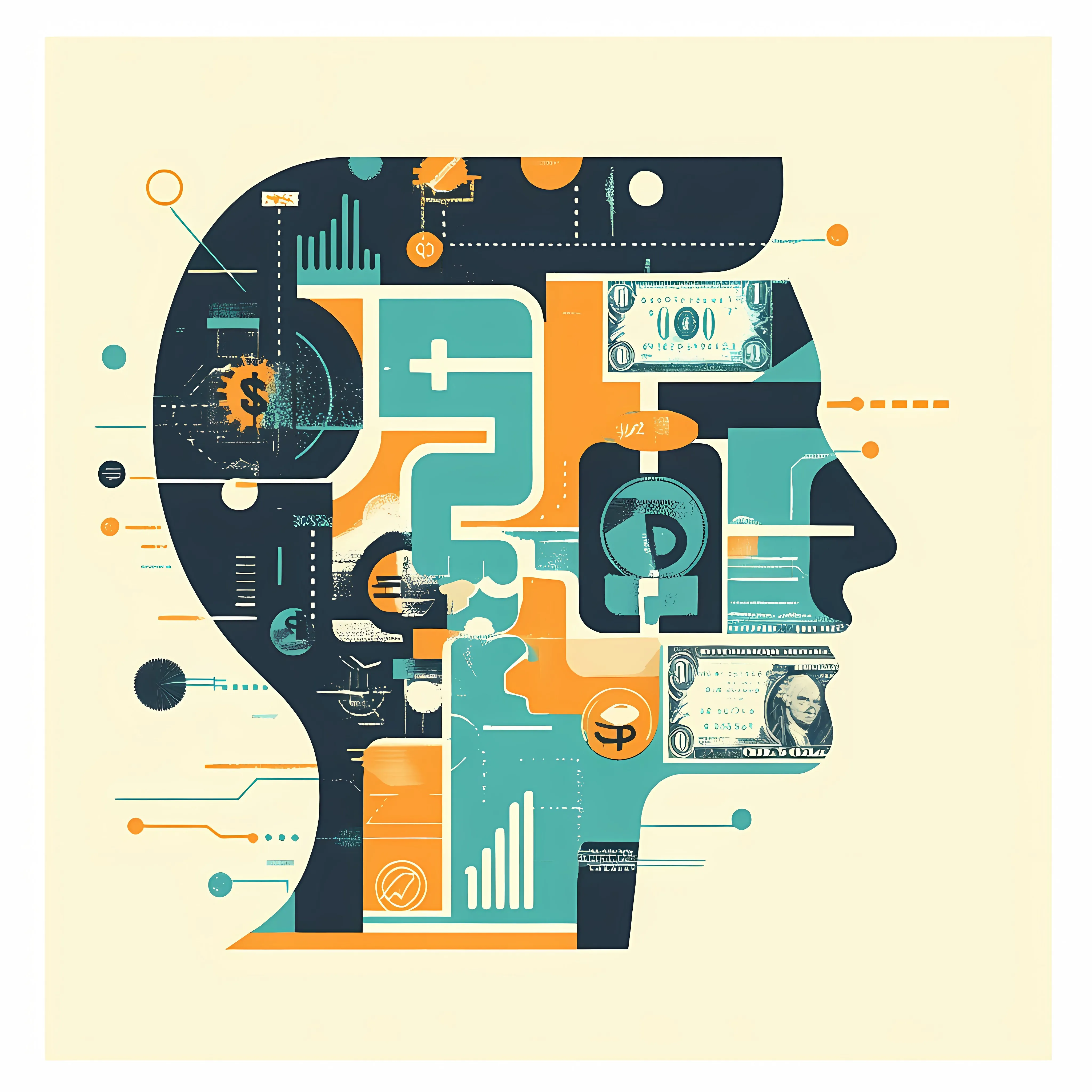 Money Saving Business Vector Illustration — free download from Dotvec