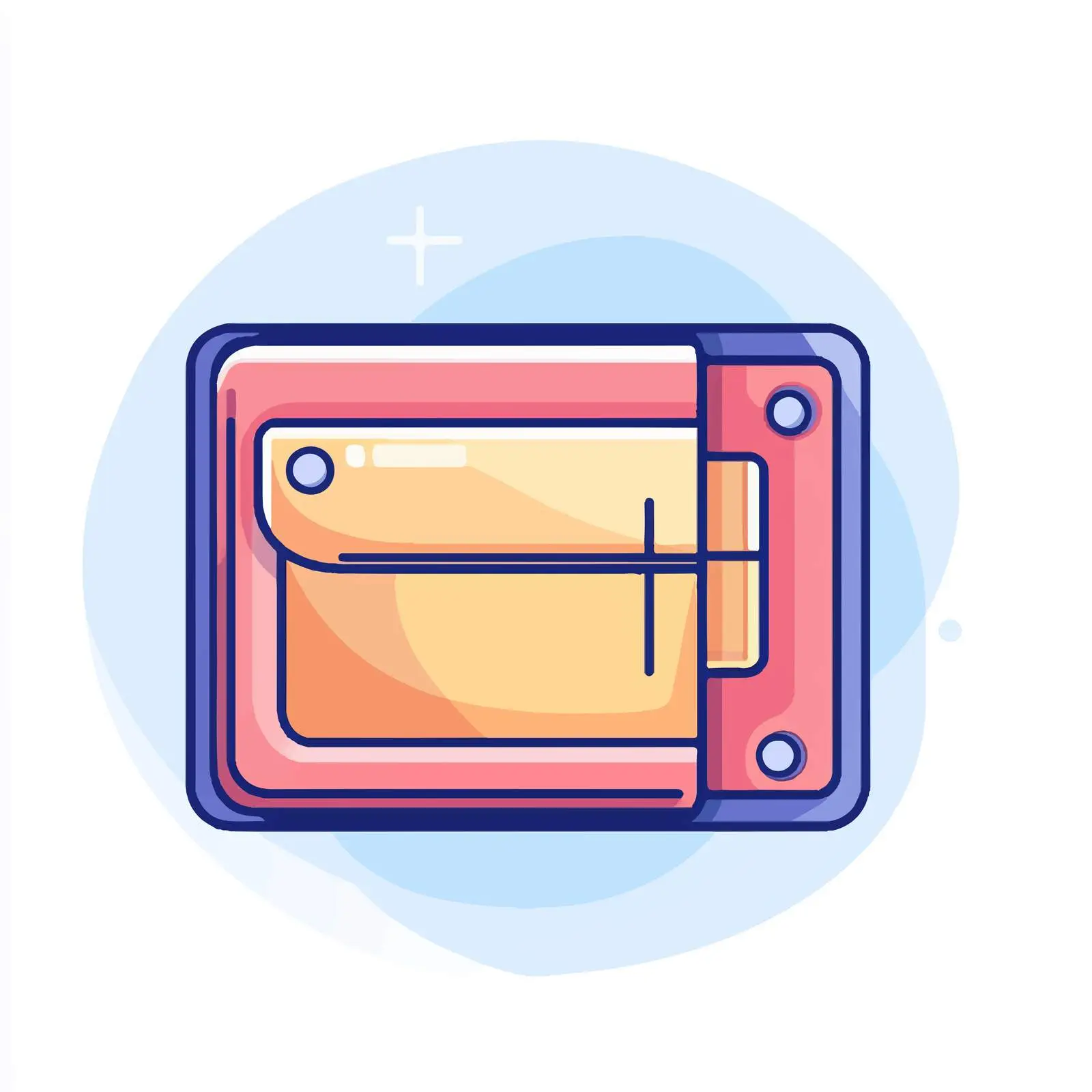 Flat Vector Illustration of Money Wallet – free transactional image from Dotvec