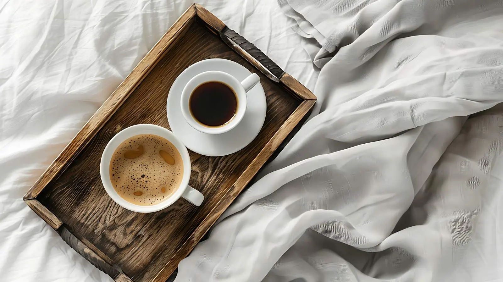Breakfast in Bed with Coffee Flat Lay — free download from Dotvec