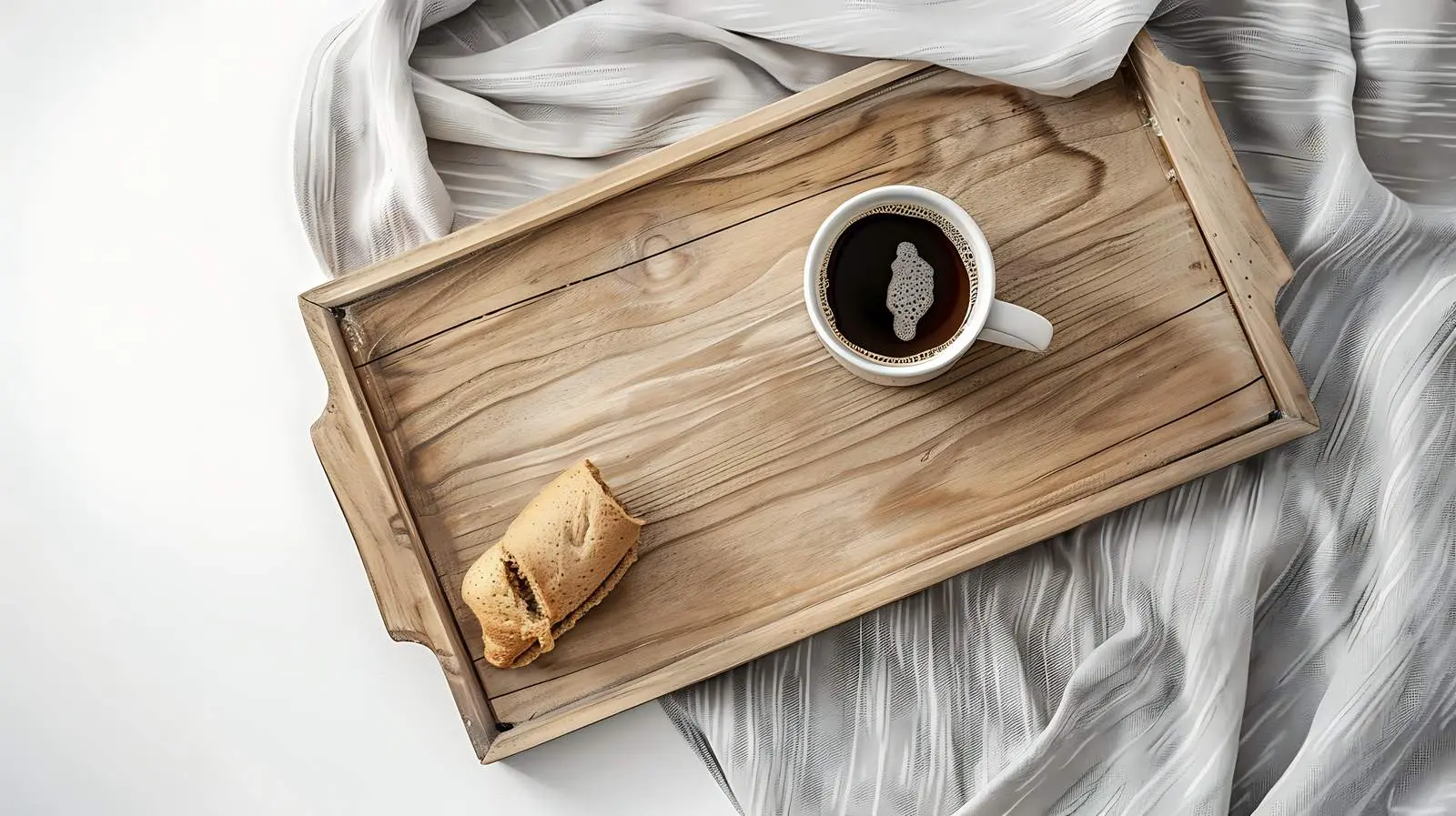 Breakfast in Bed with Coffee Flat Lay — free download from Dotvec