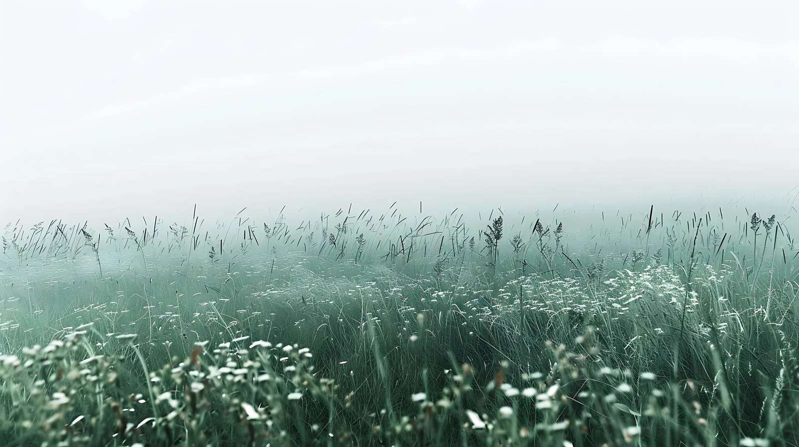Serene Morning Mist in Isolated Field — free download from Dotvec