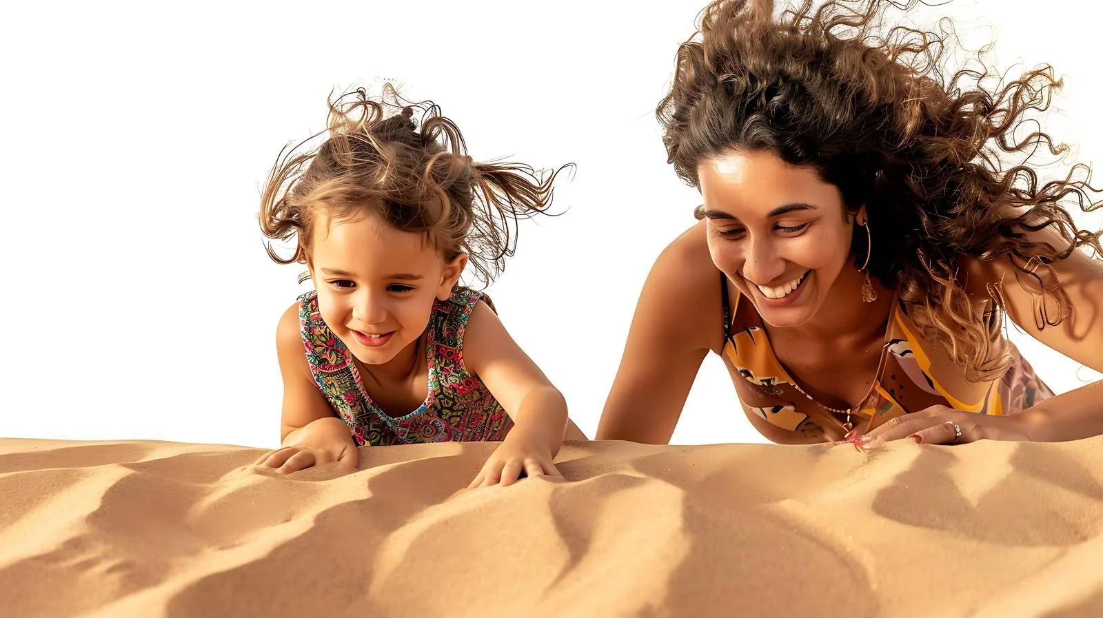 Family Sand Dune Exploration — free download from Dotvec