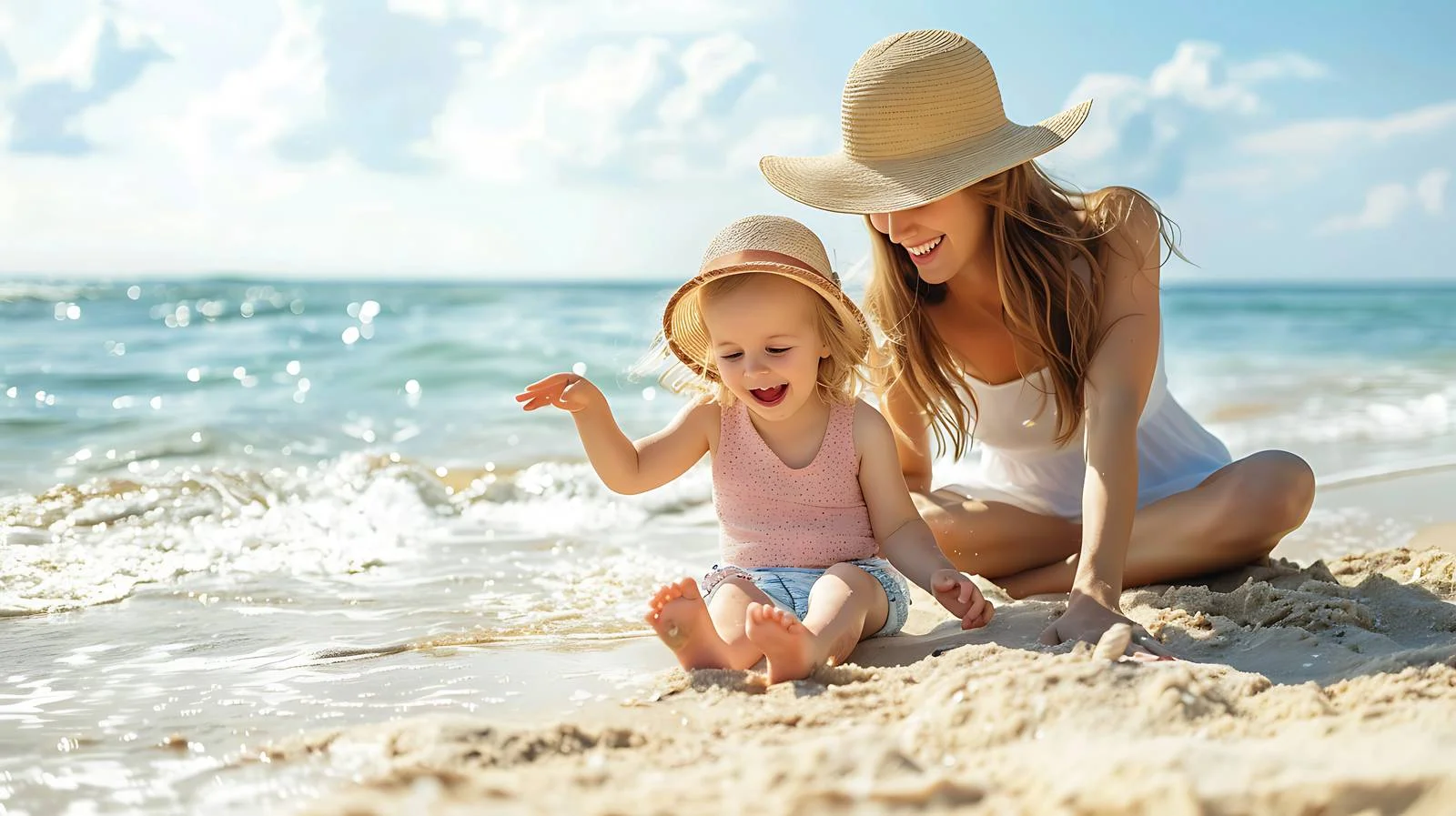 Family Beach Fun — free download from Dotvec